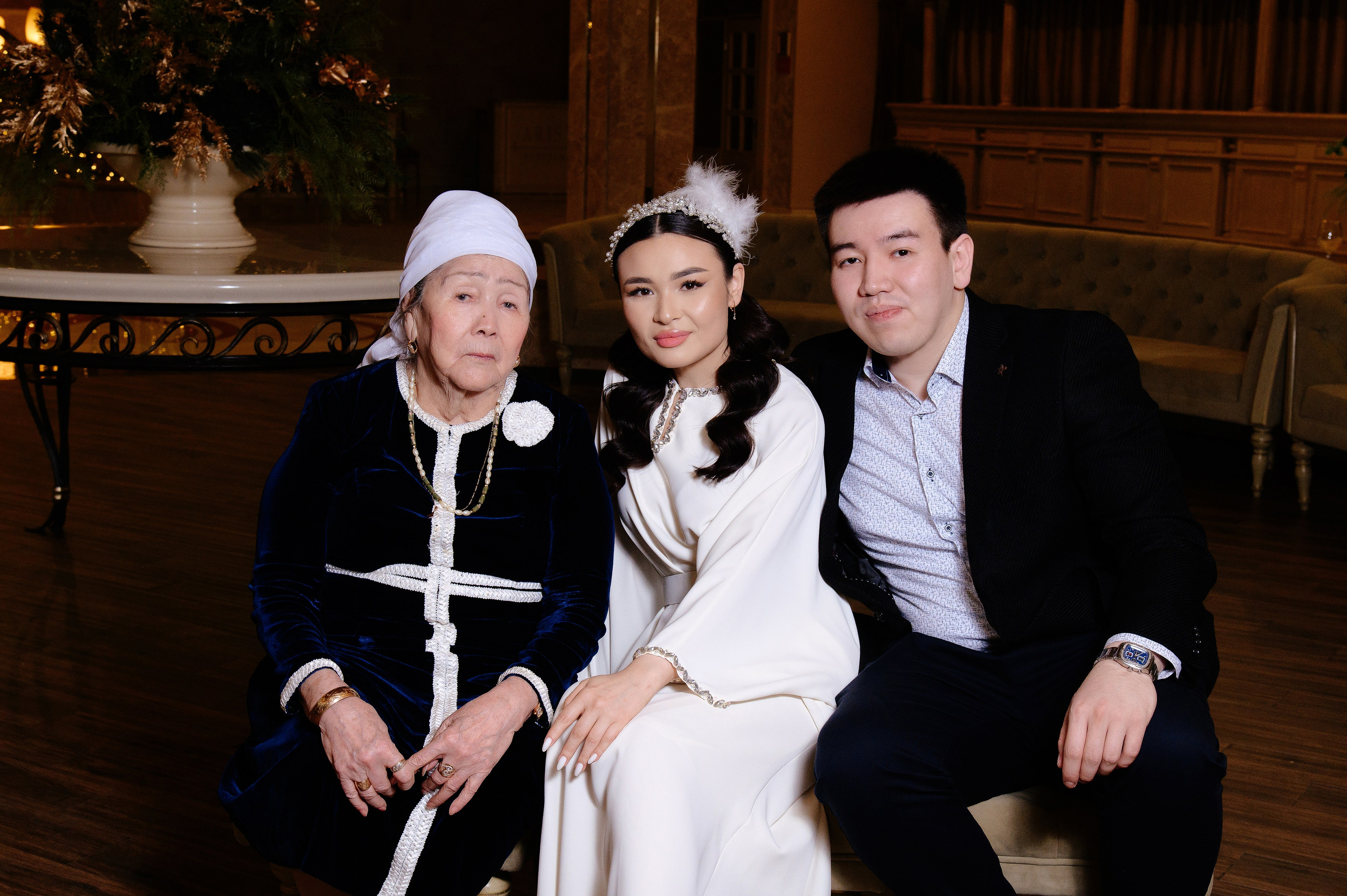 Камила — Сырга салу в Аристе (Караганда). Свадебный фотограф Караганда