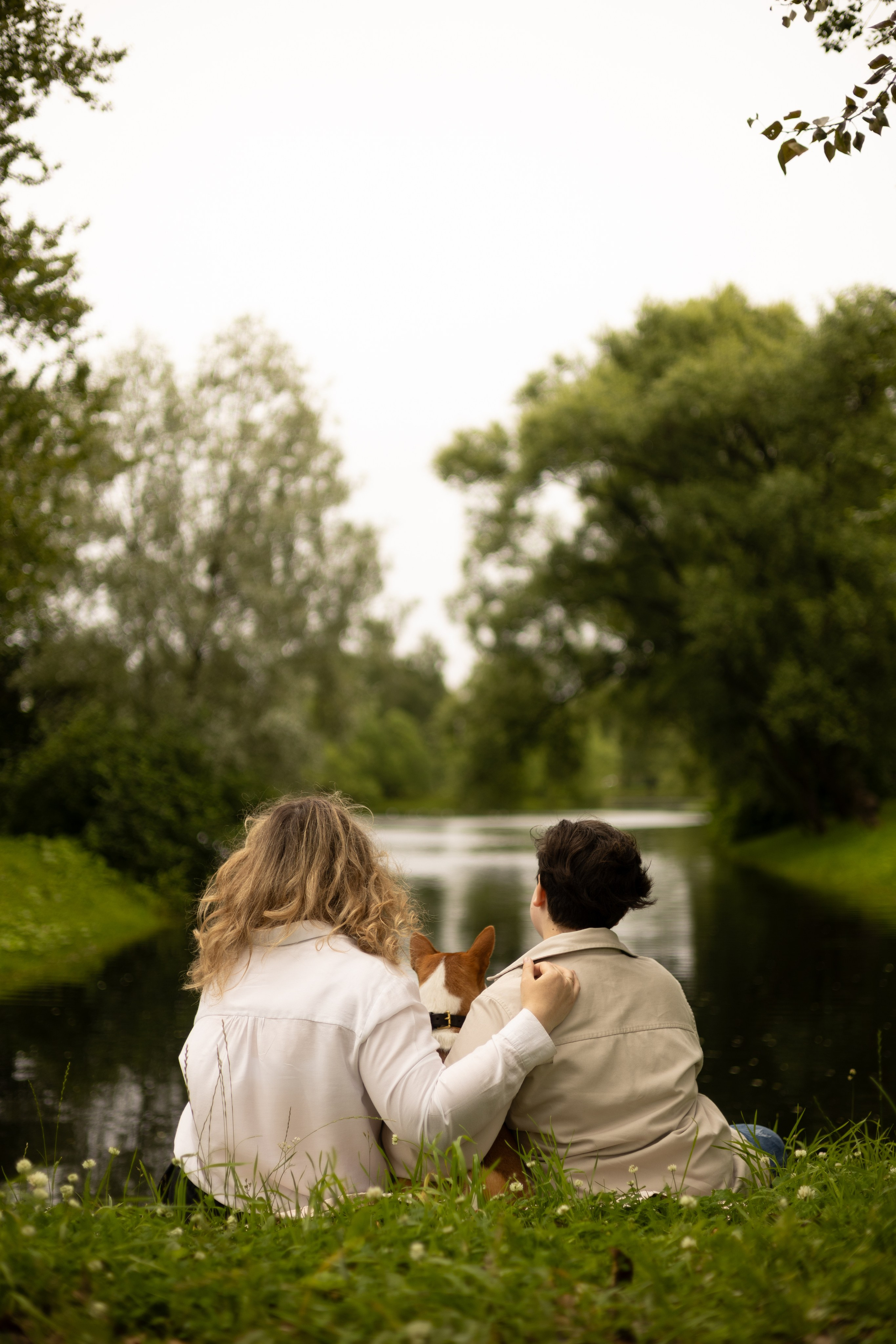 Ольга, Тимофей и Аурис. Фотограф животных Евгения Верцинская