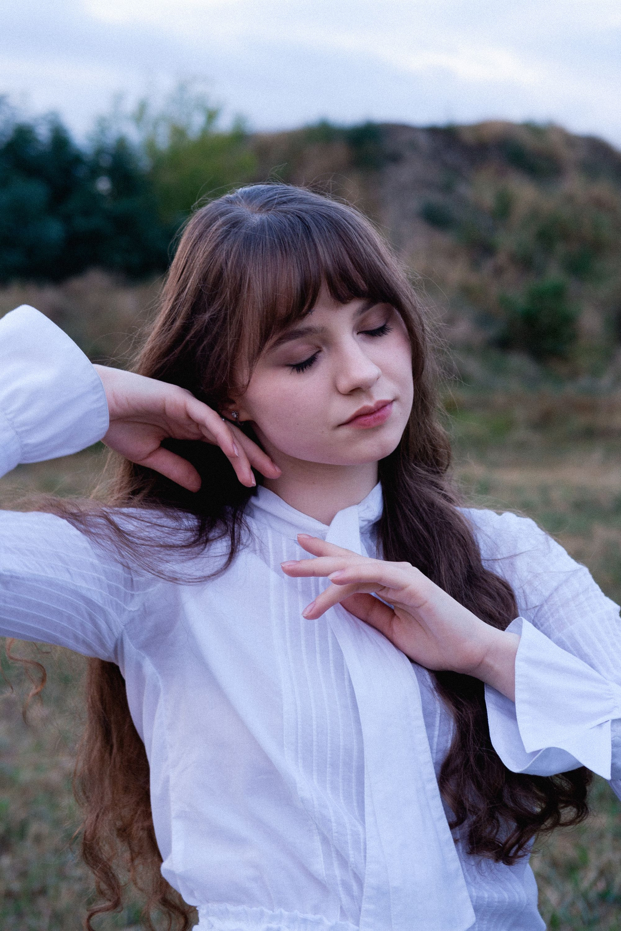 Фотосессия на природе со Светой. Портретный фотограф в Краснодаре Лена Шевченко