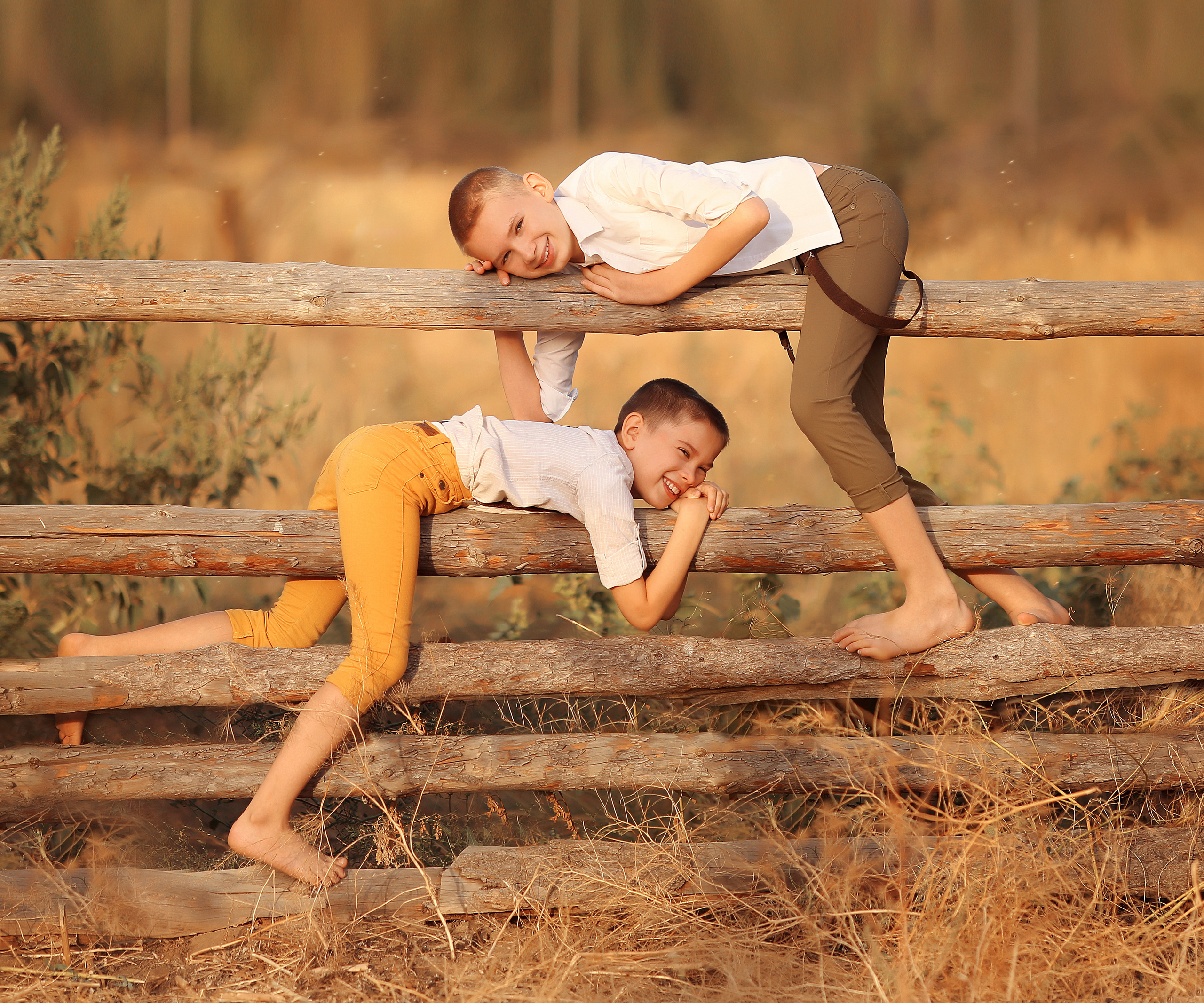 Семейная фотосессия на природе. Семейный и детский фотограф в Волгограде Серкибаева Ирина