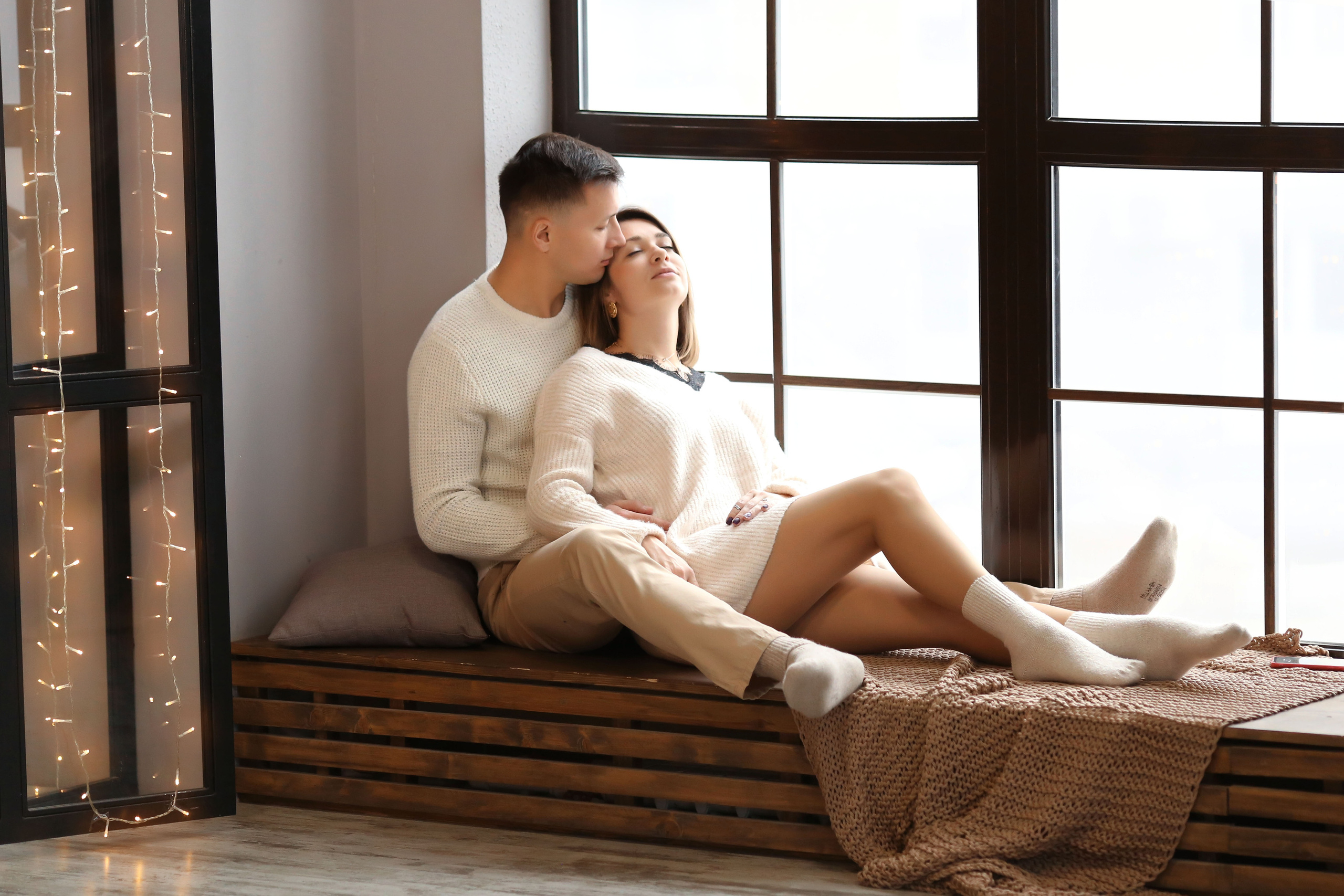 Семейная фотосессия в студии. Семейный и детский фотограф в Волгограде Серкибаева Ирина