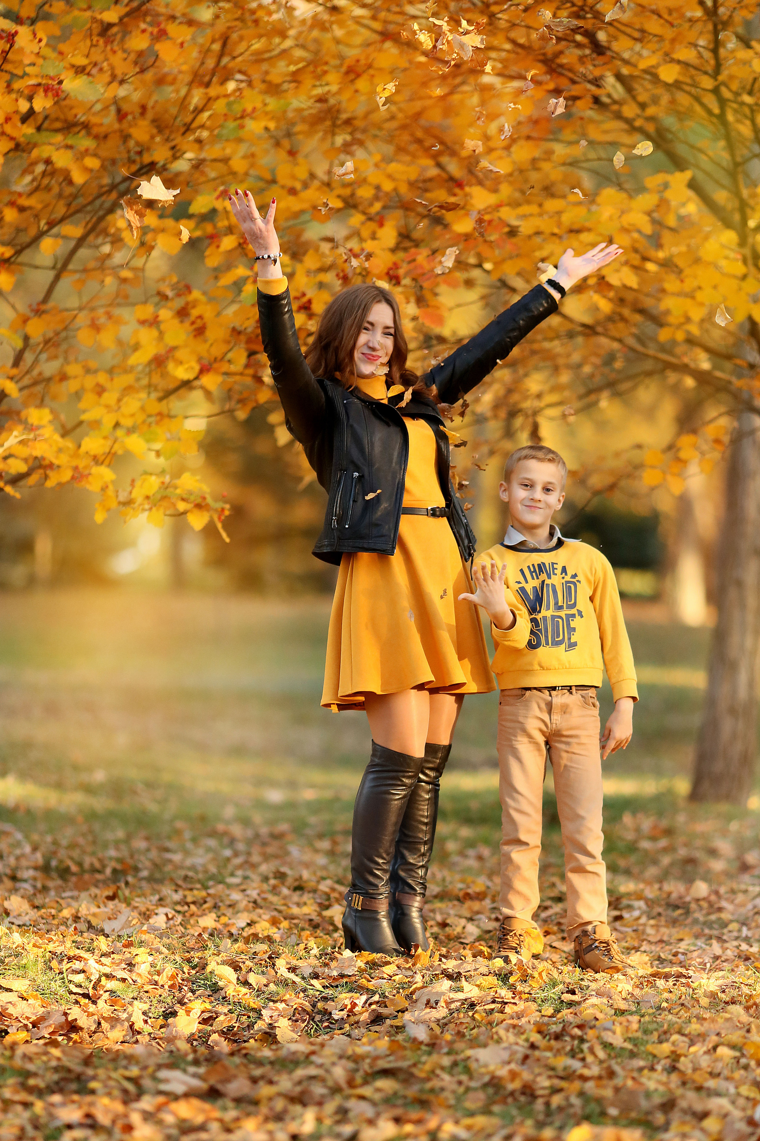 Семейная фотосессия на природе. Семейный и детский фотограф в Волгограде Серкибаева Ирина