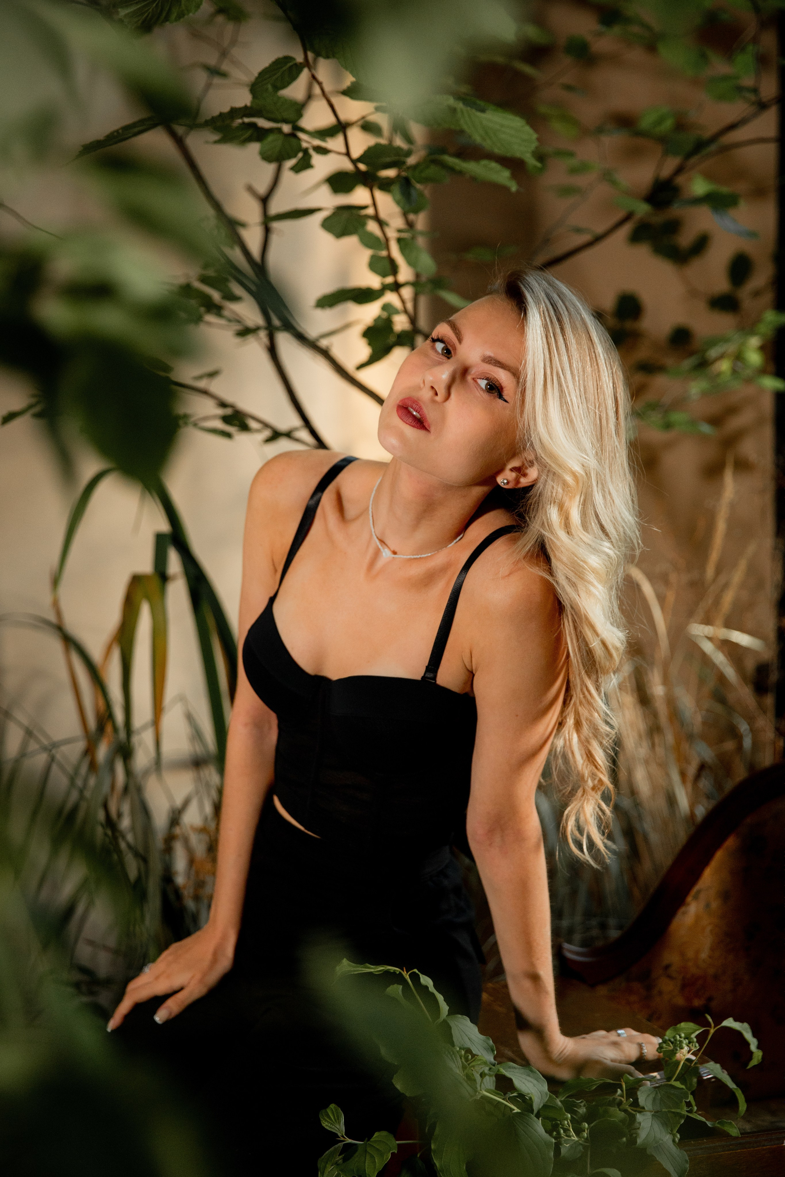 Женский портрет в студии. Портретный фотограф в Москве Анна Бобрик