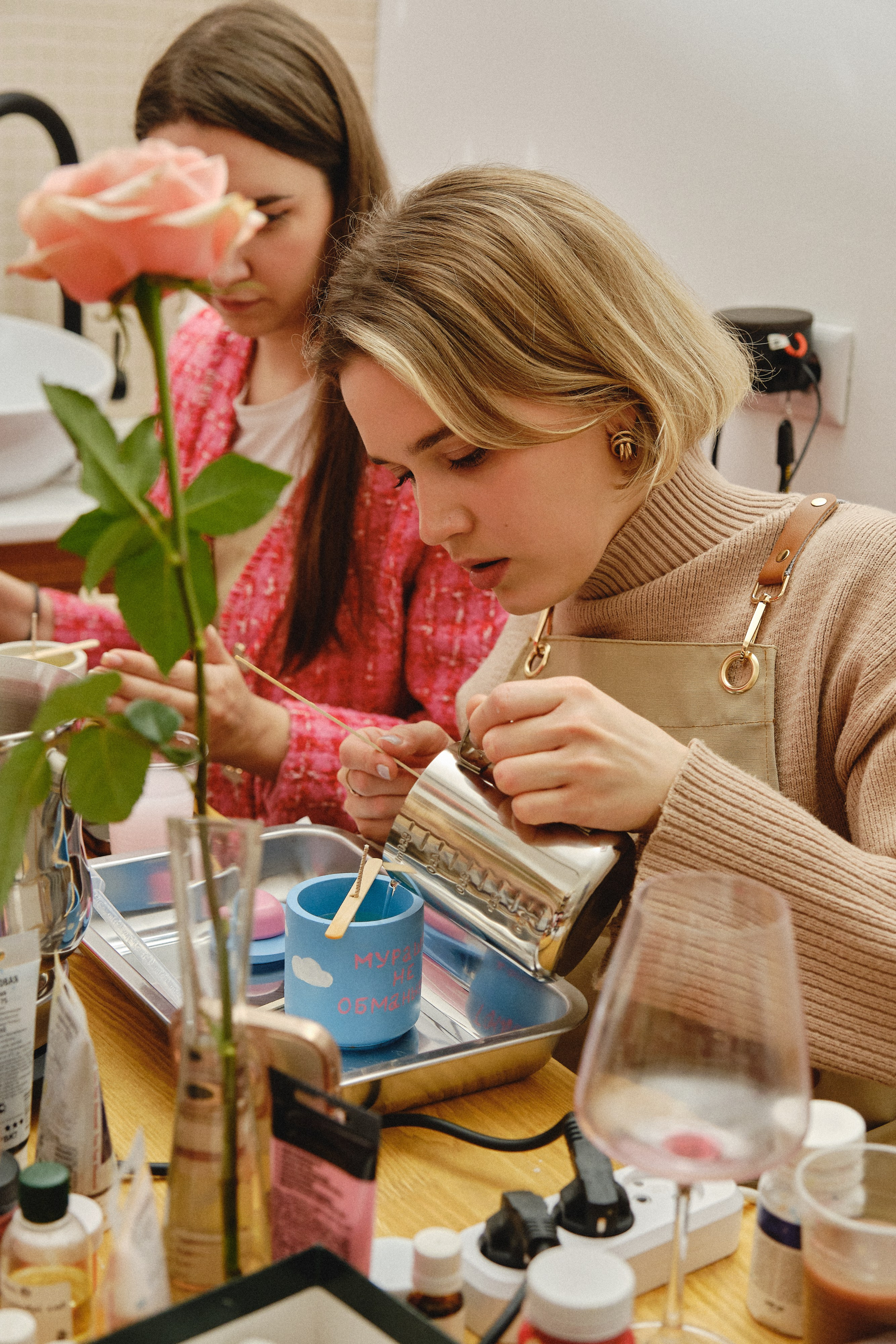 Мастер-класс свечи. Предмет искусства