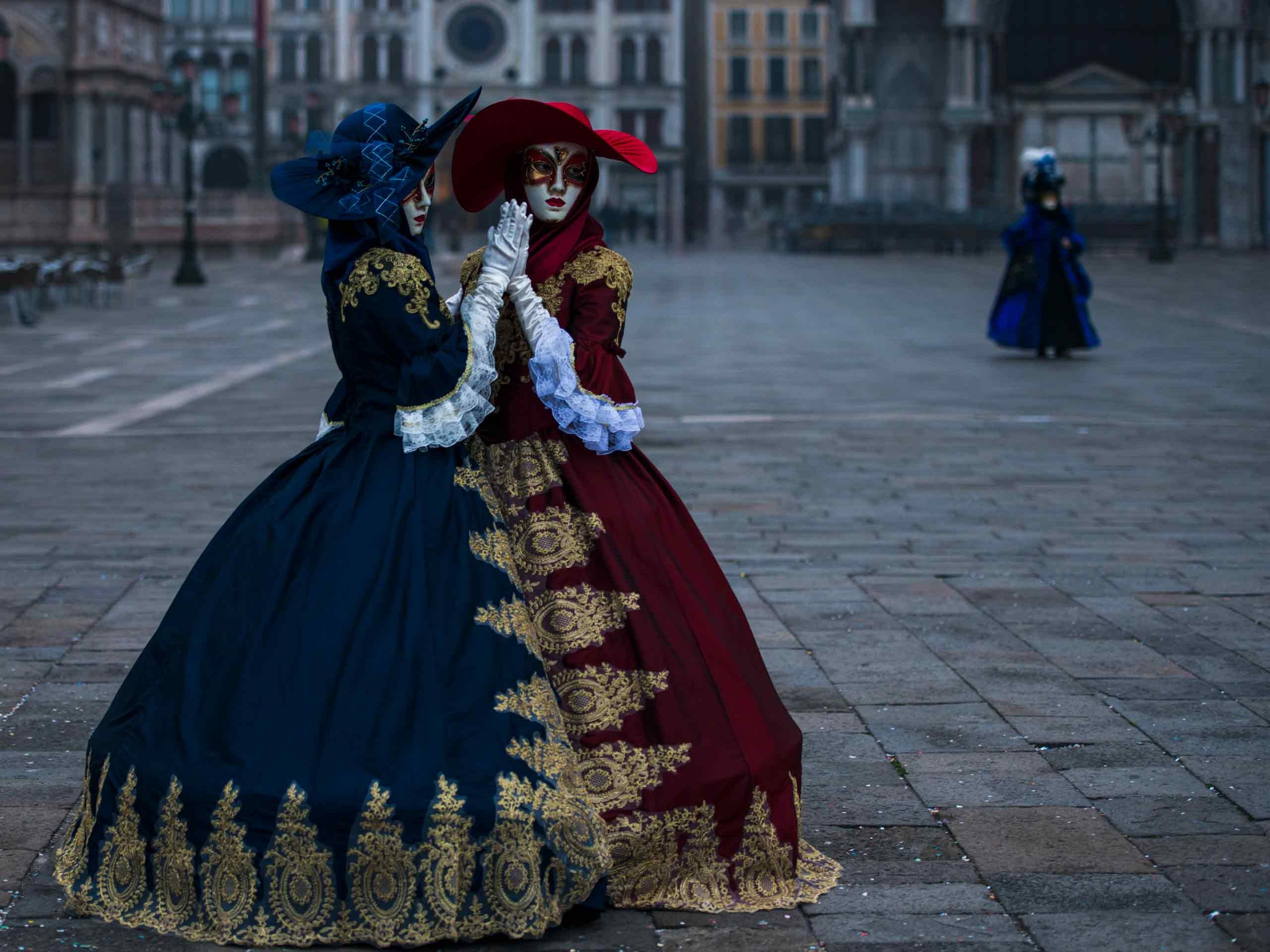 Фотографии Венецианского карнавала: Роскошные маски