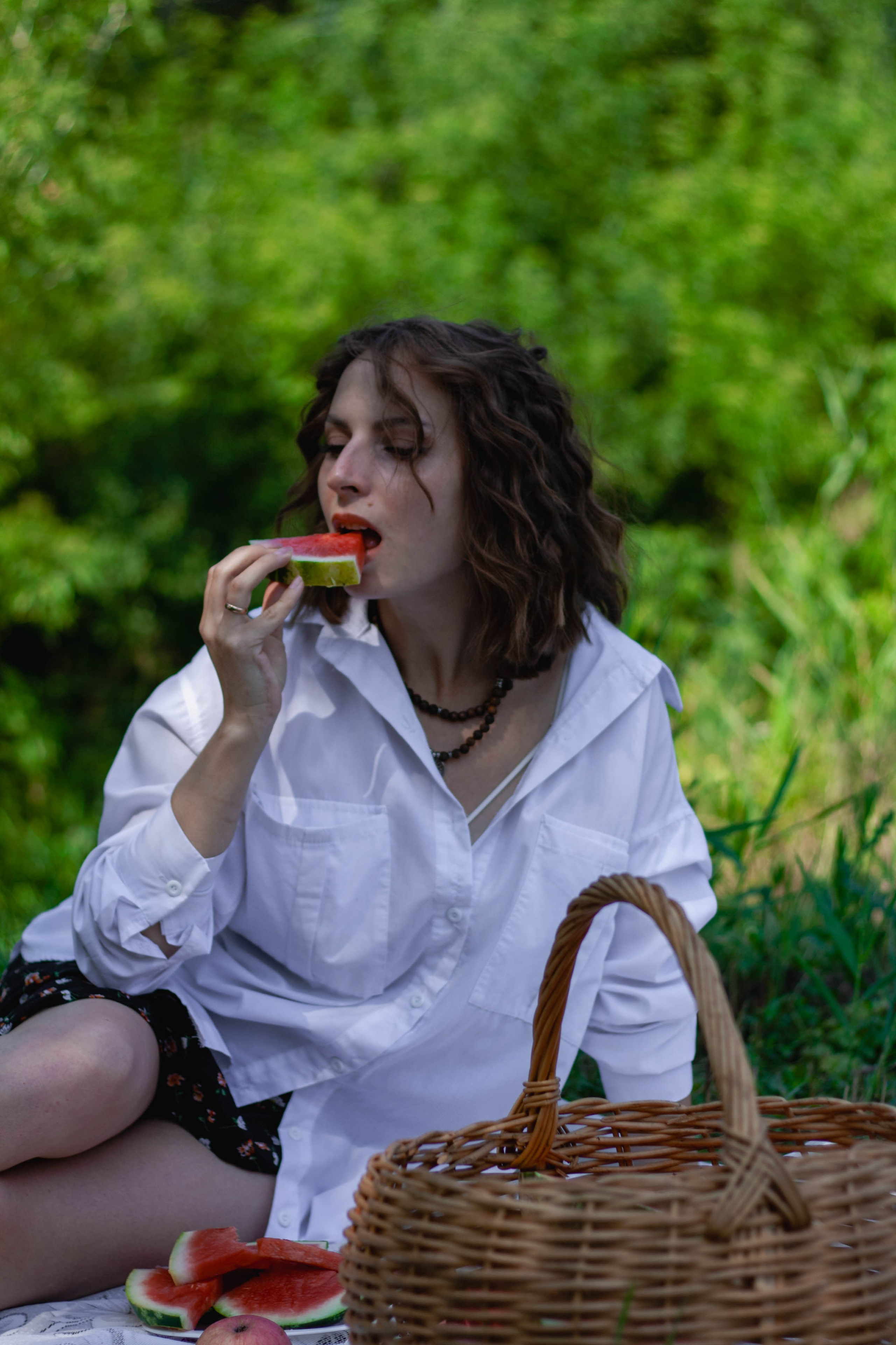 Арбузный пикник. Портретный фотограф в Саратове