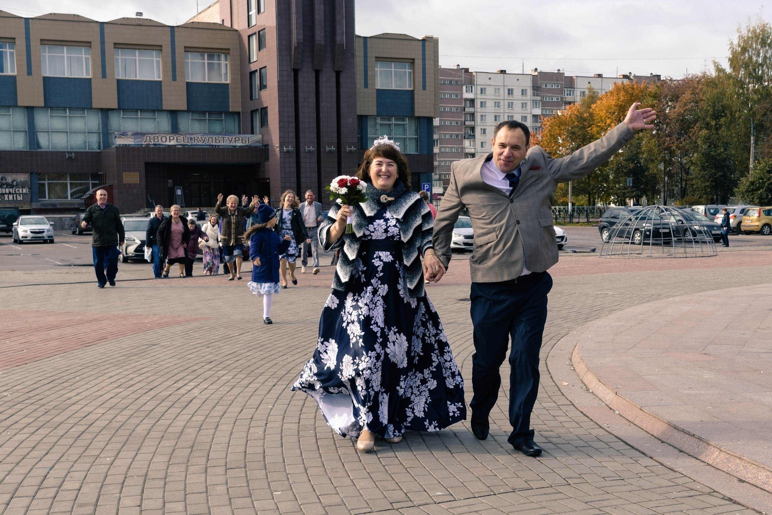 Свадебная прогулка. Семейный и индивидуальный фотограф Life style в Санкт-Петербурге Мария