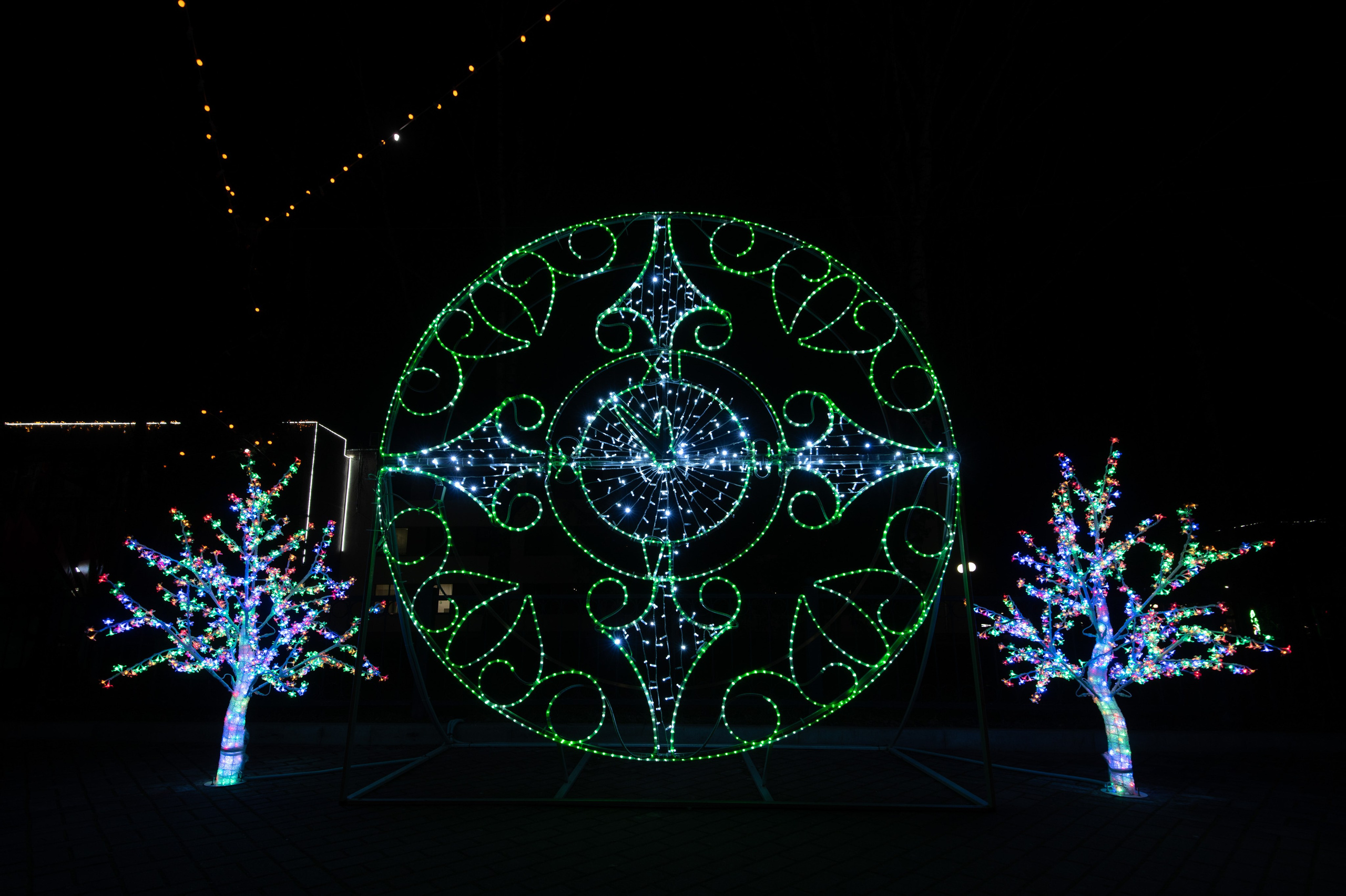 Новогодние украшения 2026. Фотограф Олег Юршевич Солигорск Минск