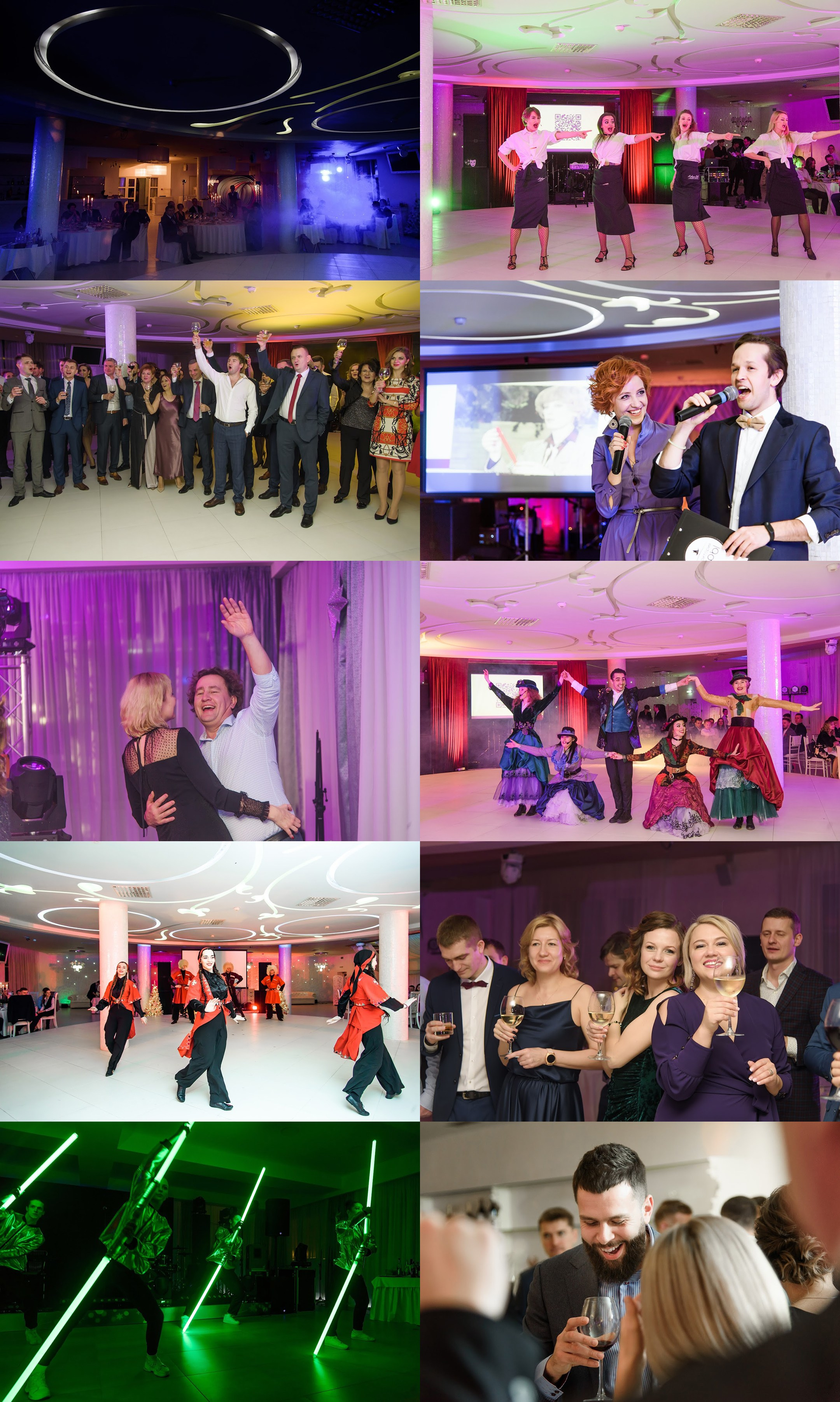 НГ корпоратив. Фотограф Олег Юршевич Солигорск Минск