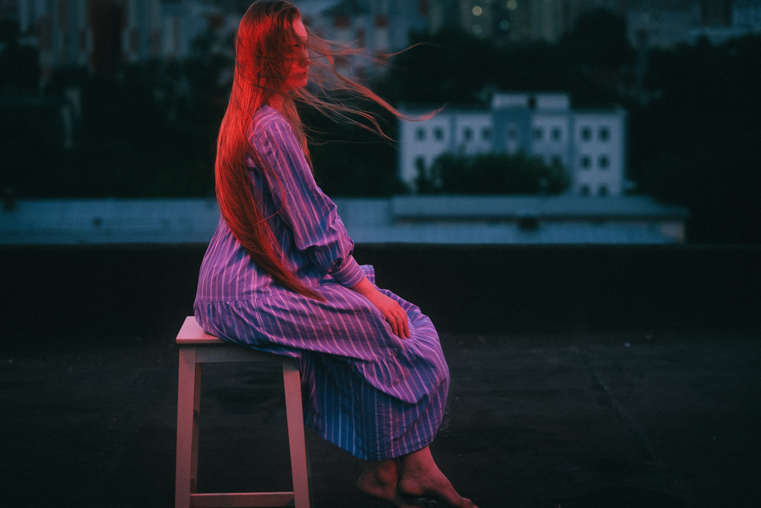 Яна, фрагменты и цветной свет. Фотограф в Москве Максим Скоробогатов