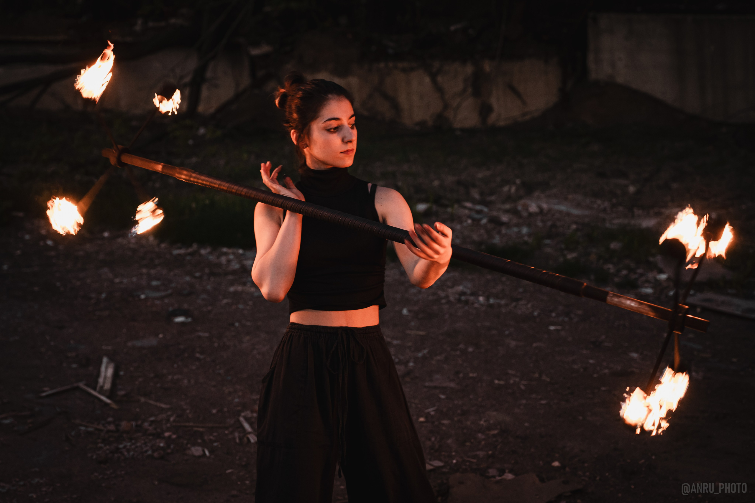 Огненная тренировка. Репортажный фотограф Анастасия Рубцова