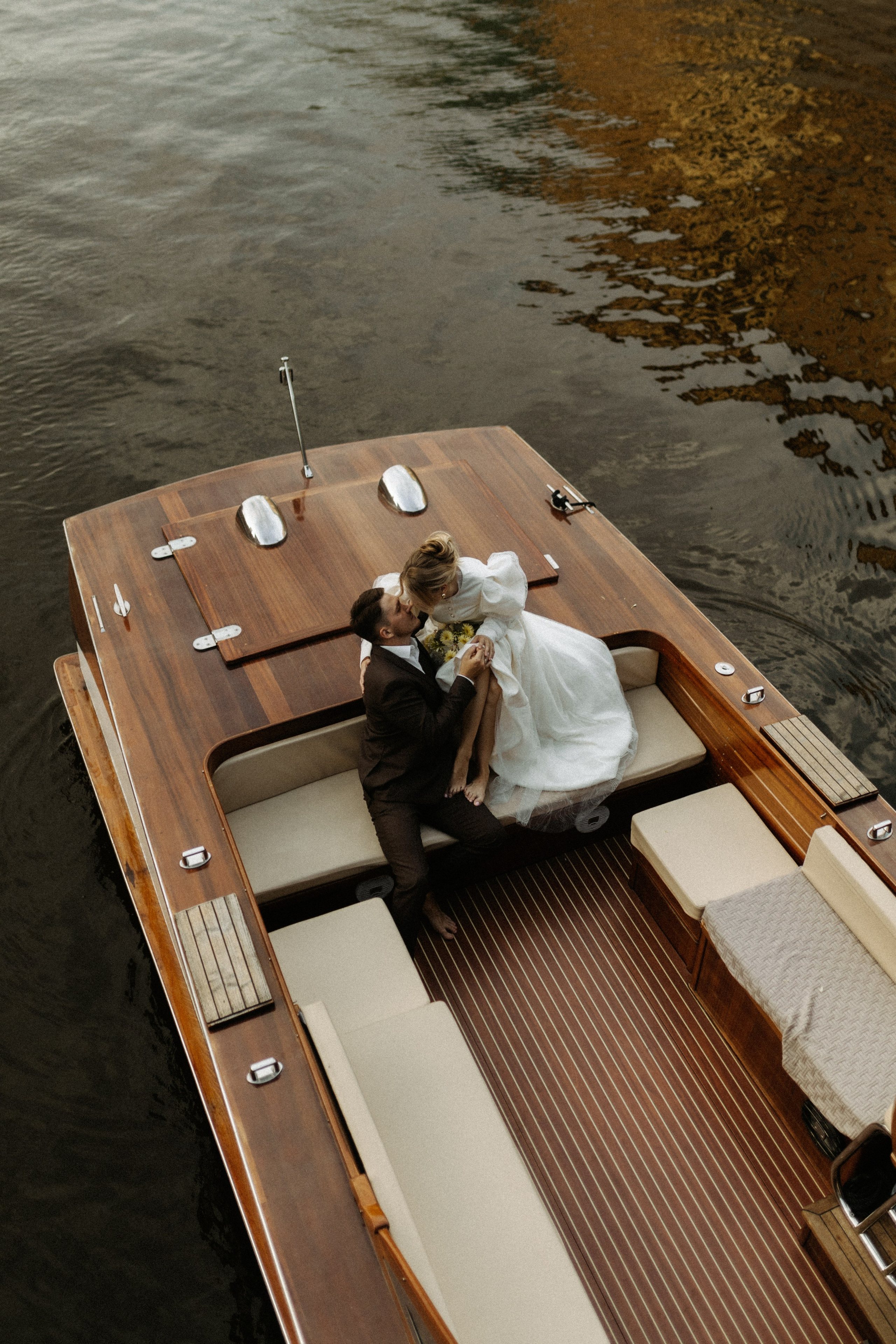 На катере. Фотограф в Санкт-Петербурге