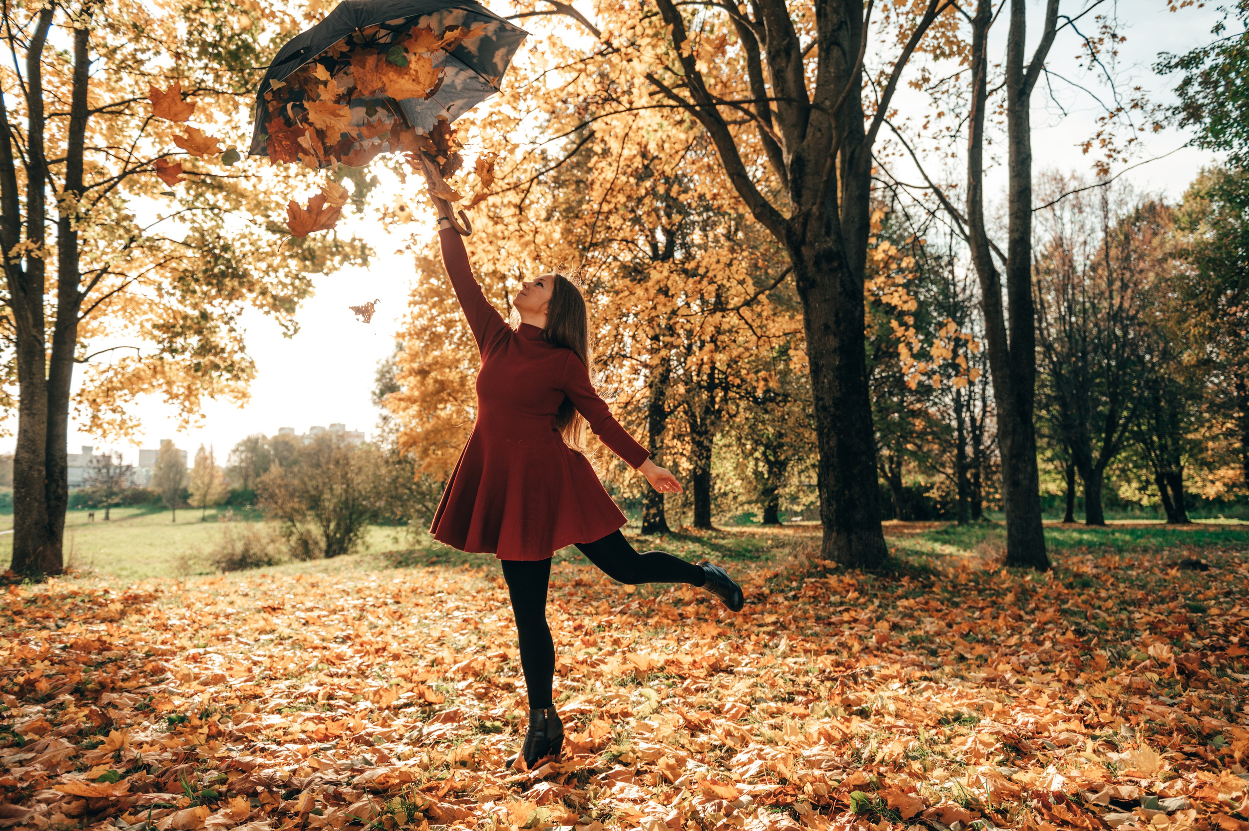 Дождь из листьев. Свадебный и семейный фотограф София Невская