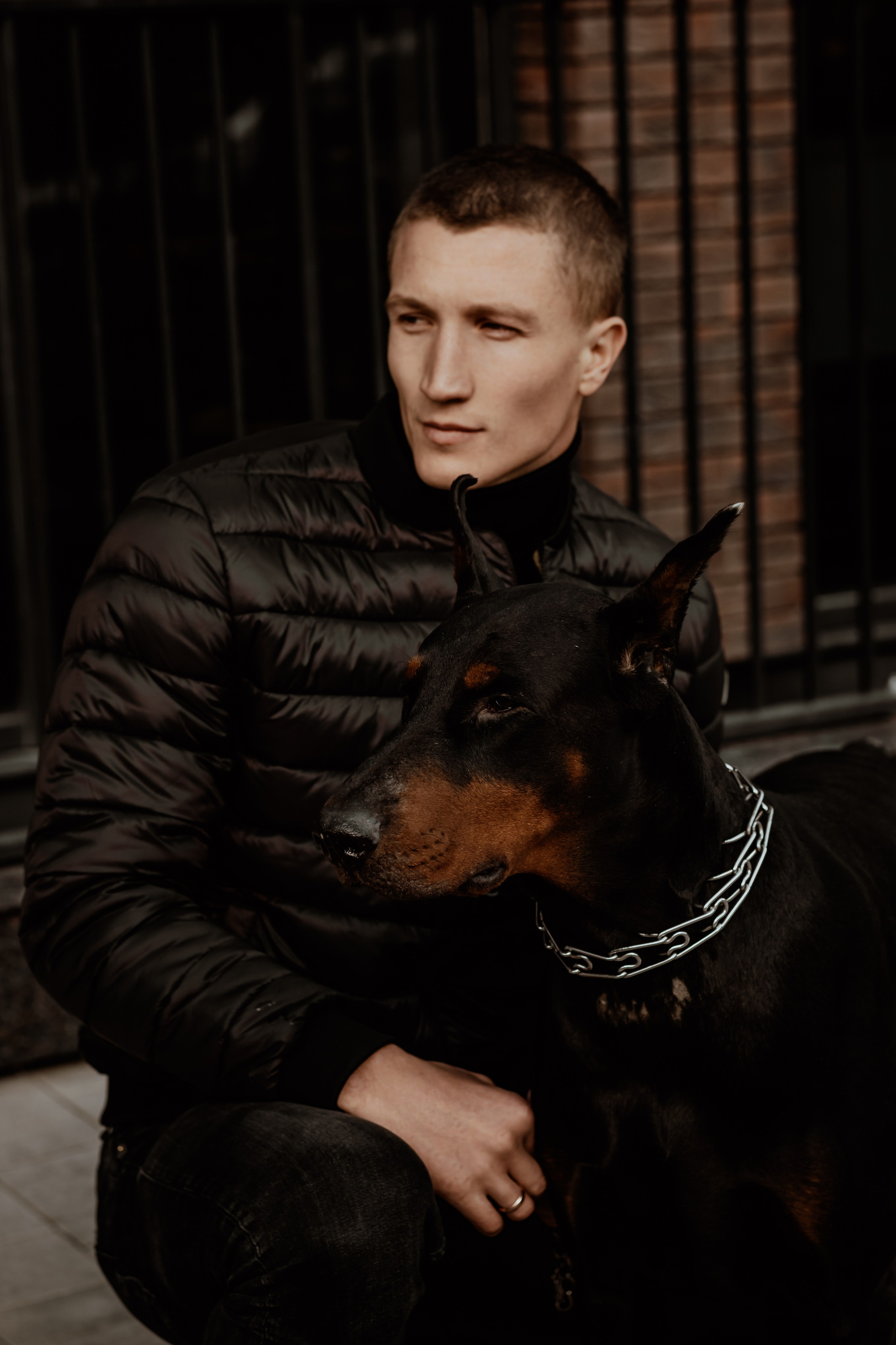 Прогулка с доберманами. Свадебный фотограф Челябинск