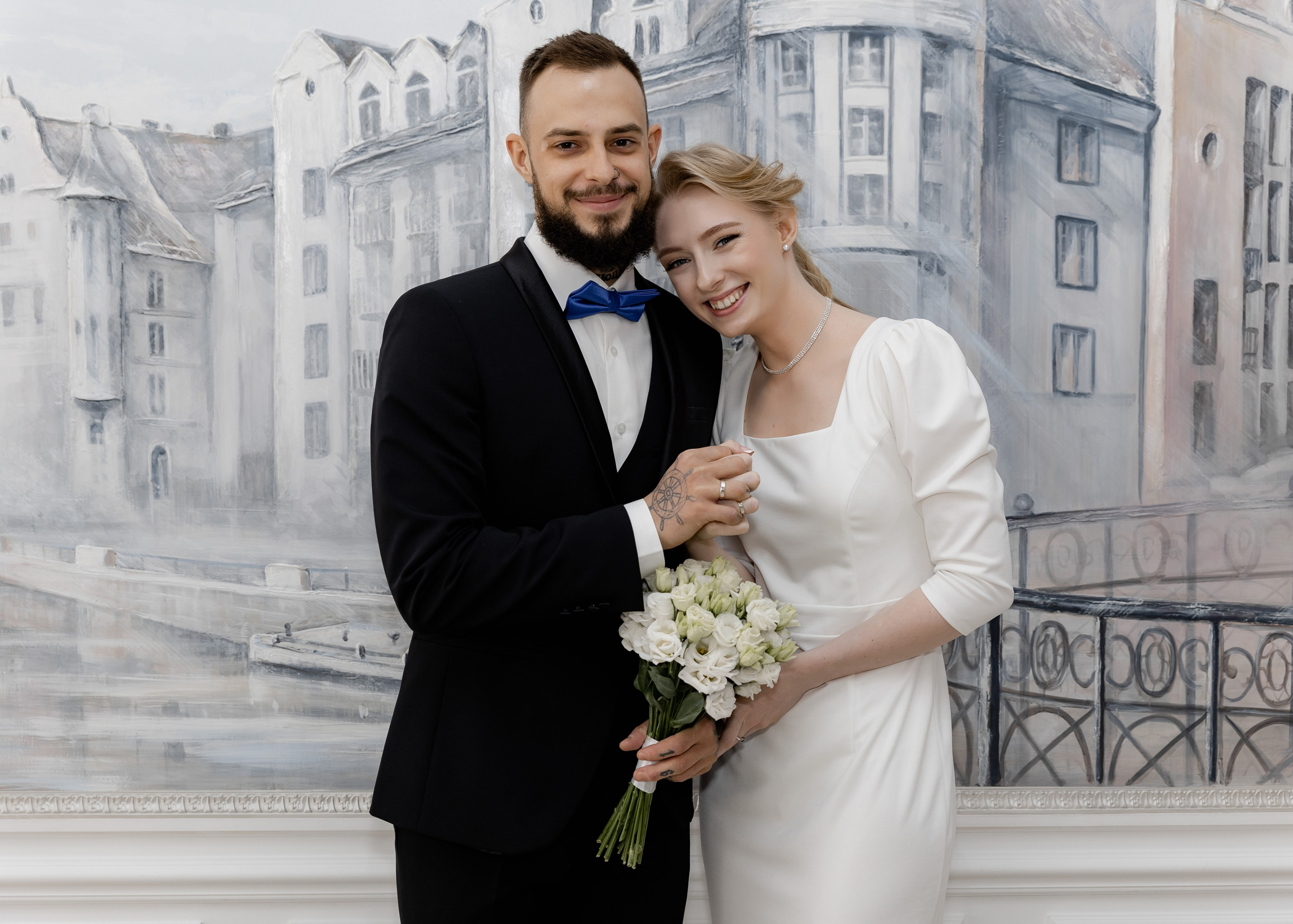 ЗАГС и прогулка лов стори. Свадебный фотограф Калининград