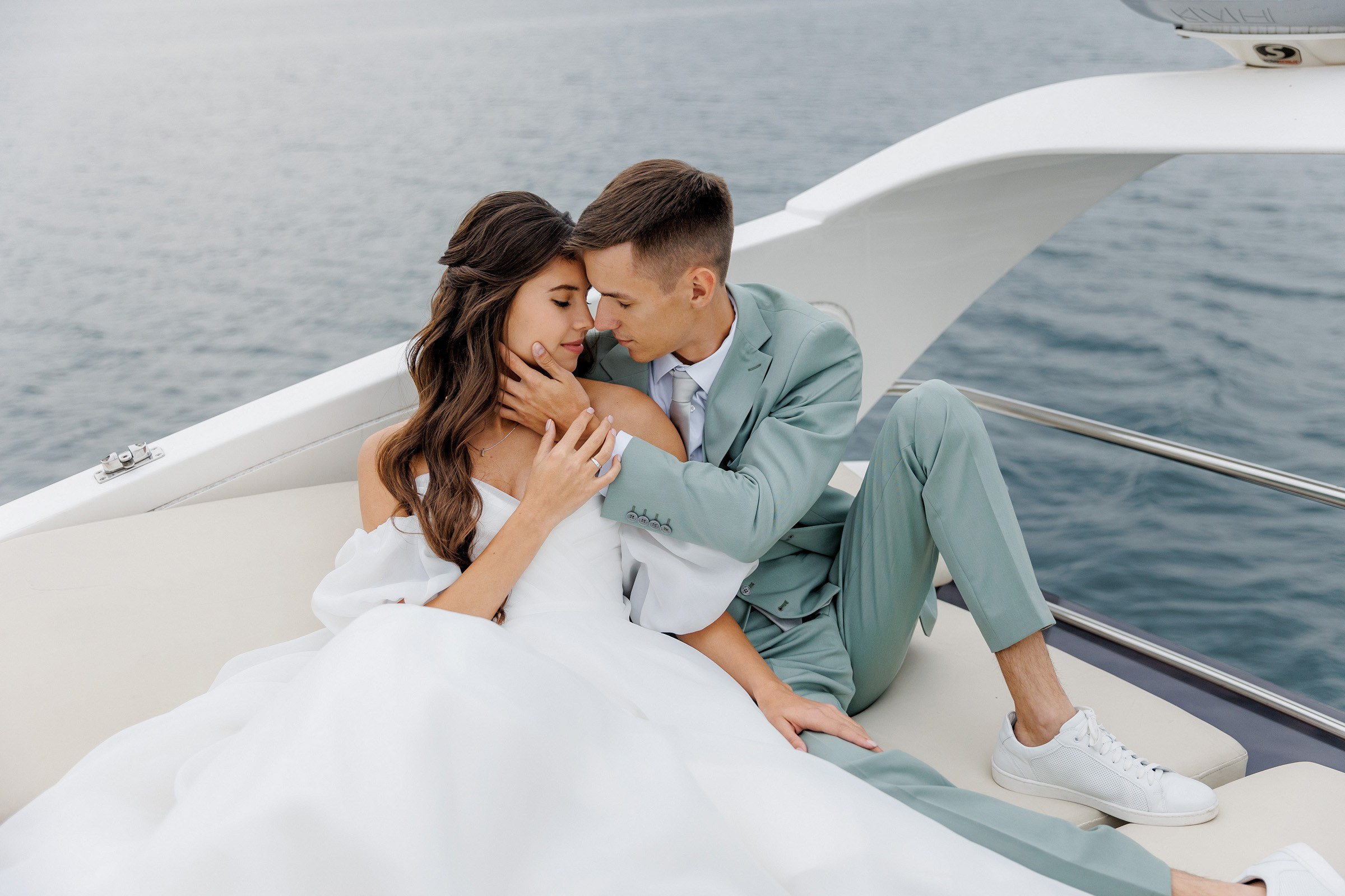 Когда у друзей есть яхта. Свадебный фотограф в Иркутске Сапаров Александр