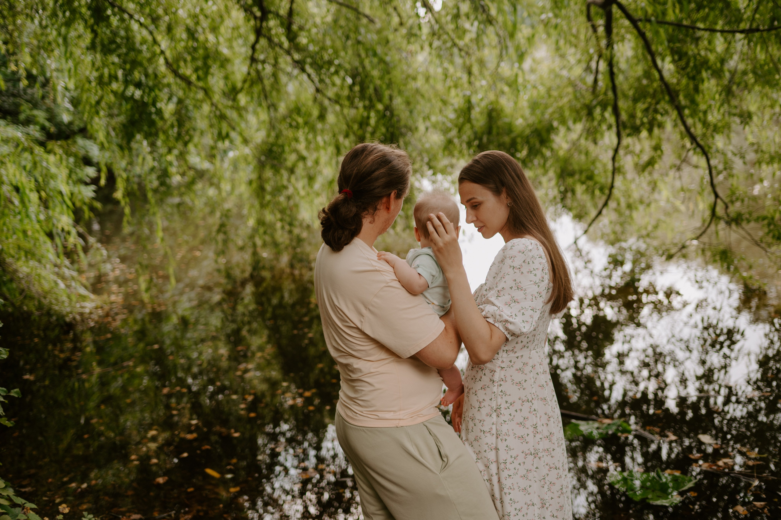 Пикничок втроем. Свадебный, репортажный и семейный фотограф в Москве Арина Зак