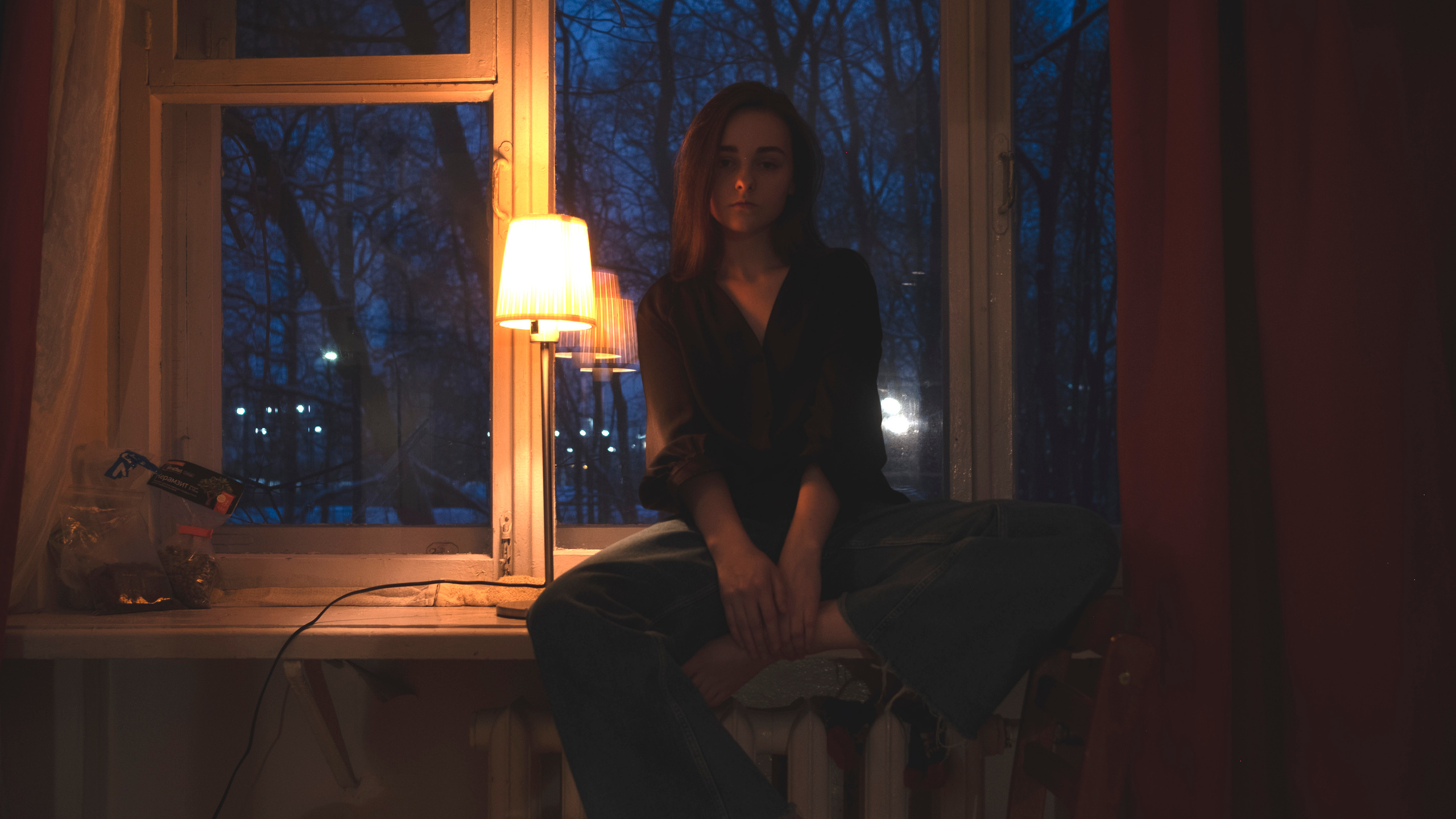 Соня, зима 2021. Портретный фотограф в Москве Евгения Яковенко