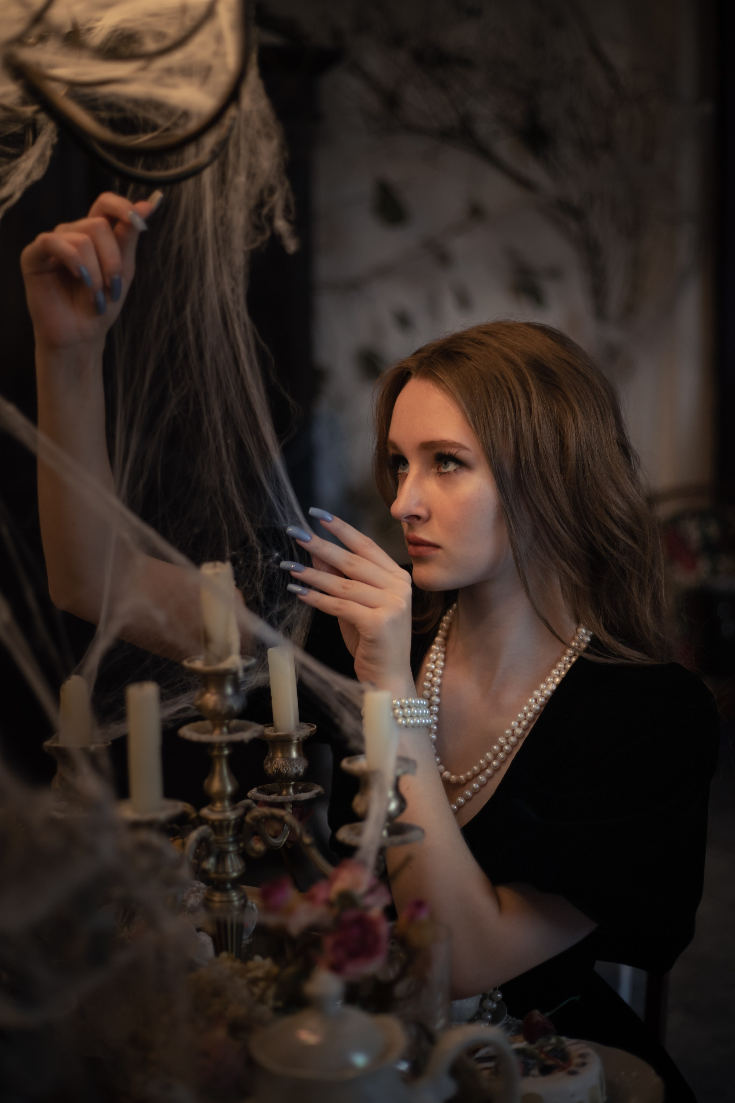 Татьяна в заброшенном особняке. Индивидуальная фотосессия. Фотограф Киржач/Москва_Екатерина Мартынова