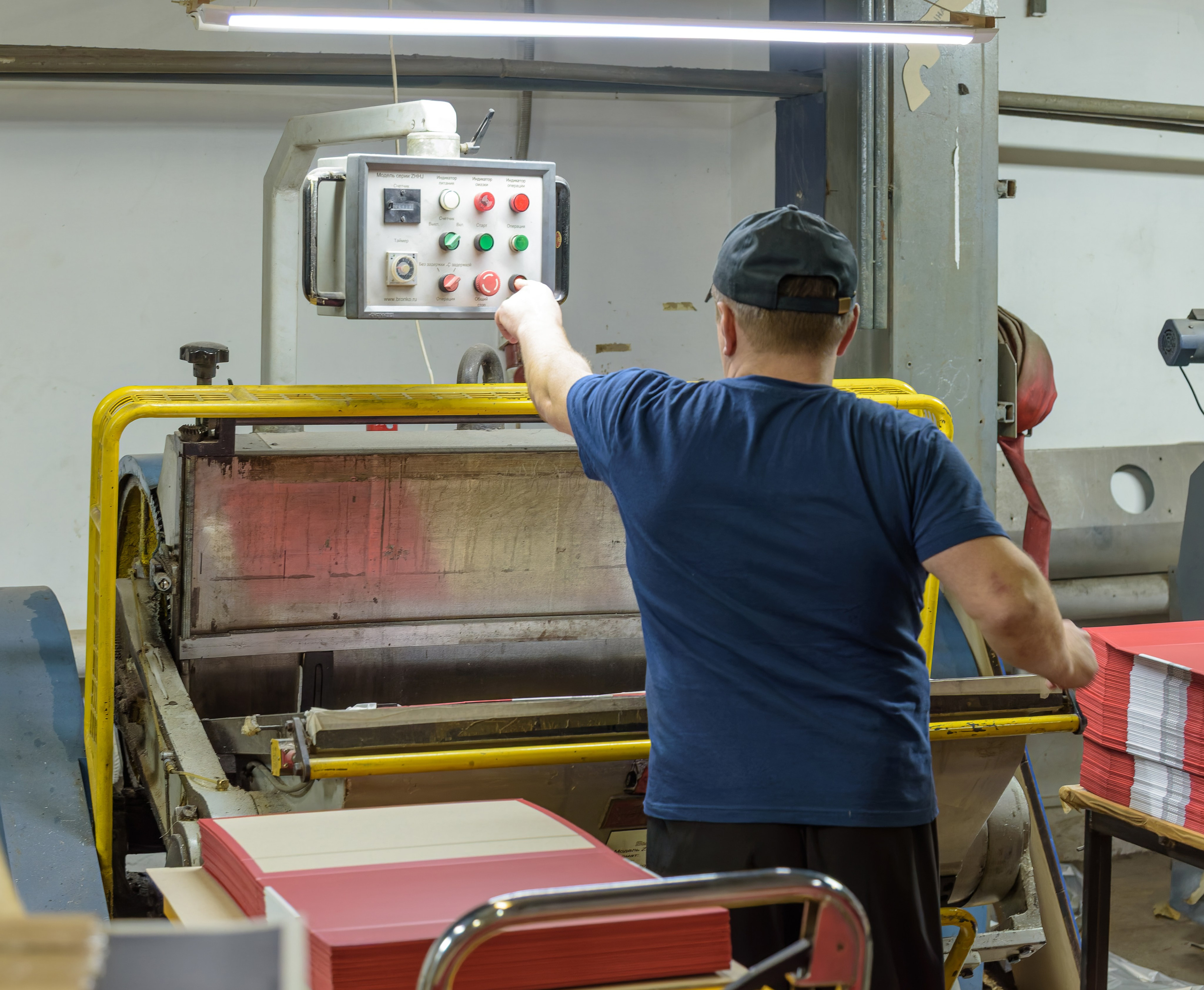 Производственные цеха компании «Маркетри». Fotolux