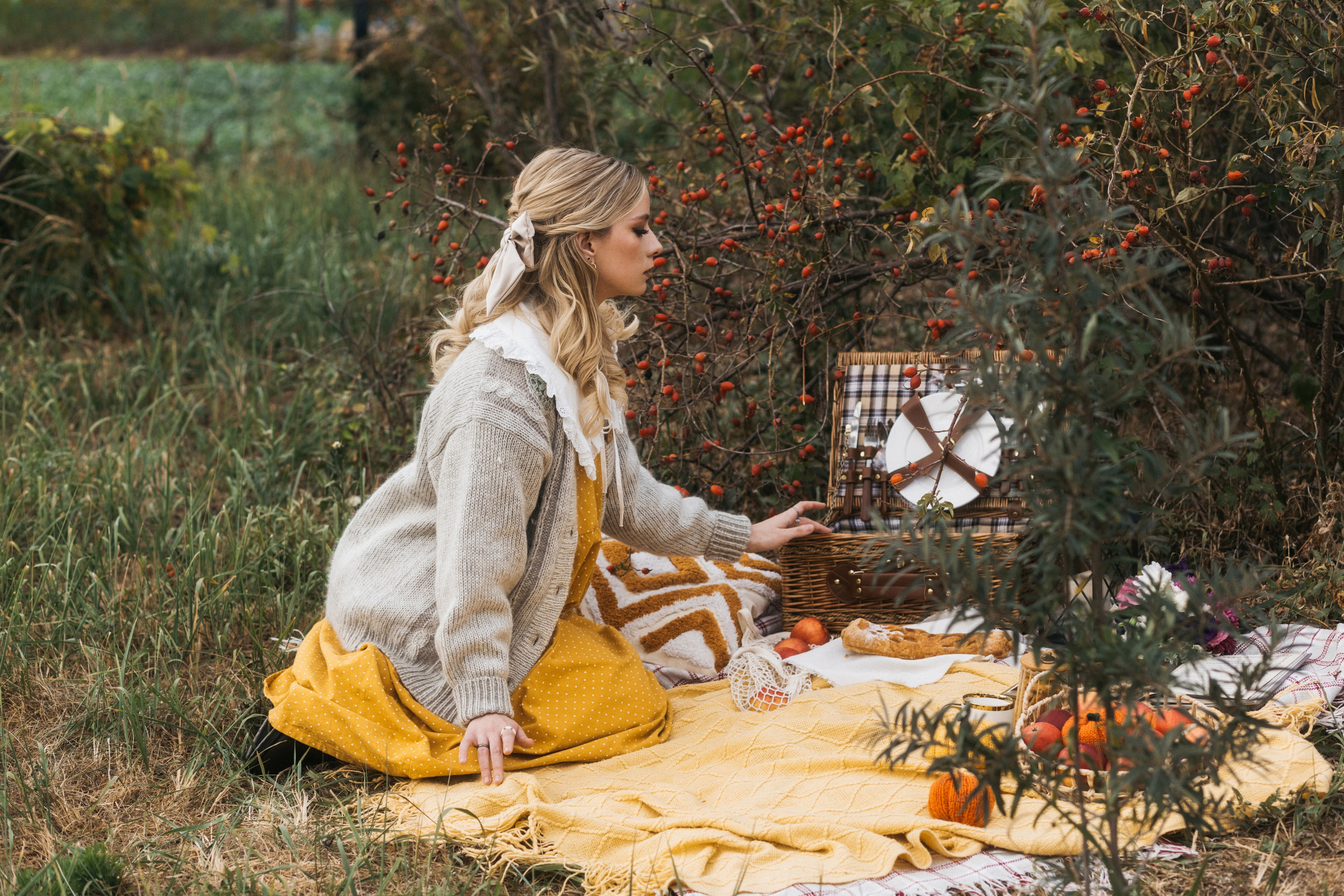 Осенний пикник. Женский и семейный фотограф в Туле Катя Вуколова