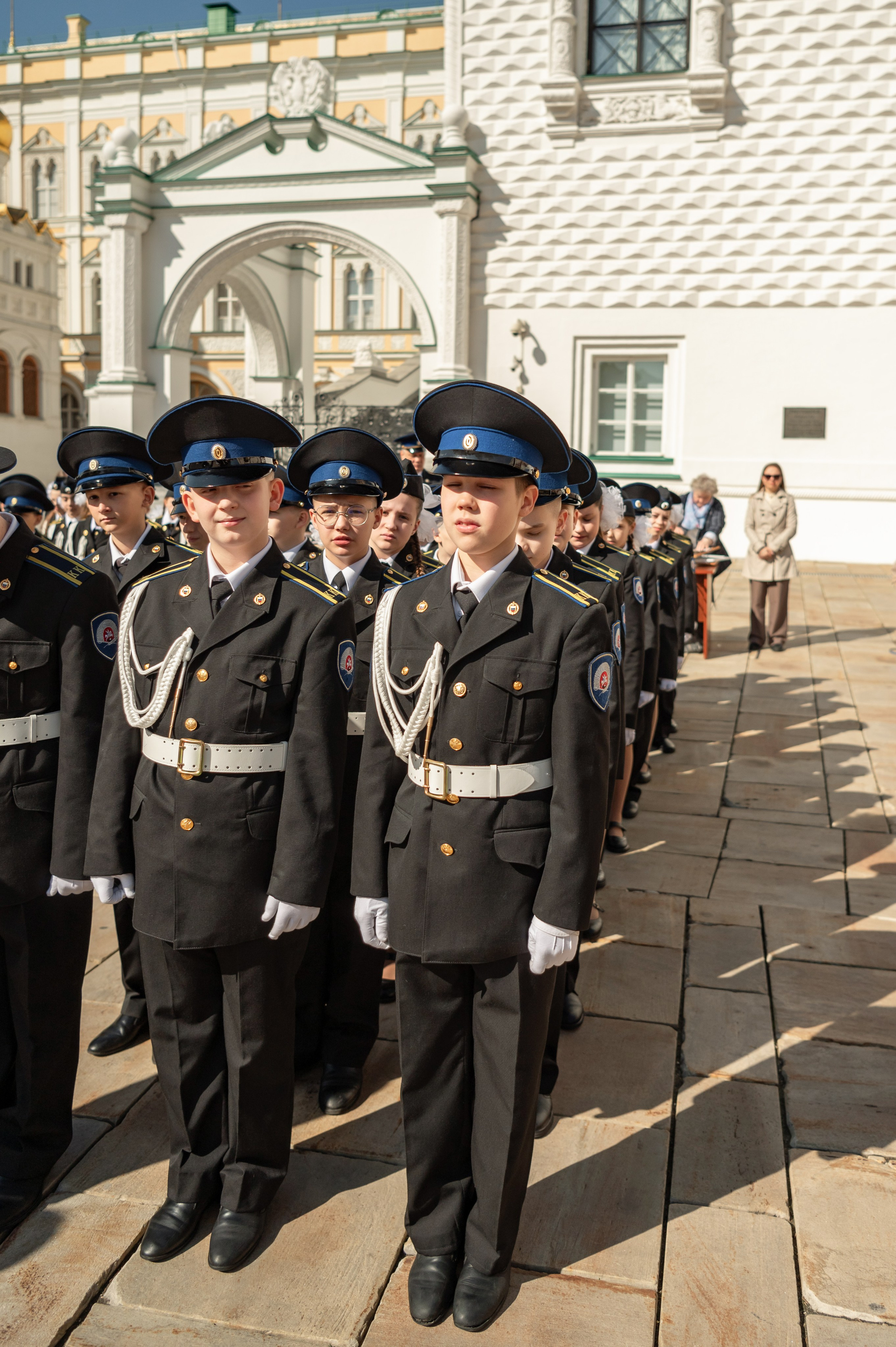 Фотосессия Присяги кадетов «Школа 1231 им. В. Д. Поленова». Детский и семейный фотограф г. Москва Оксана Катаджи