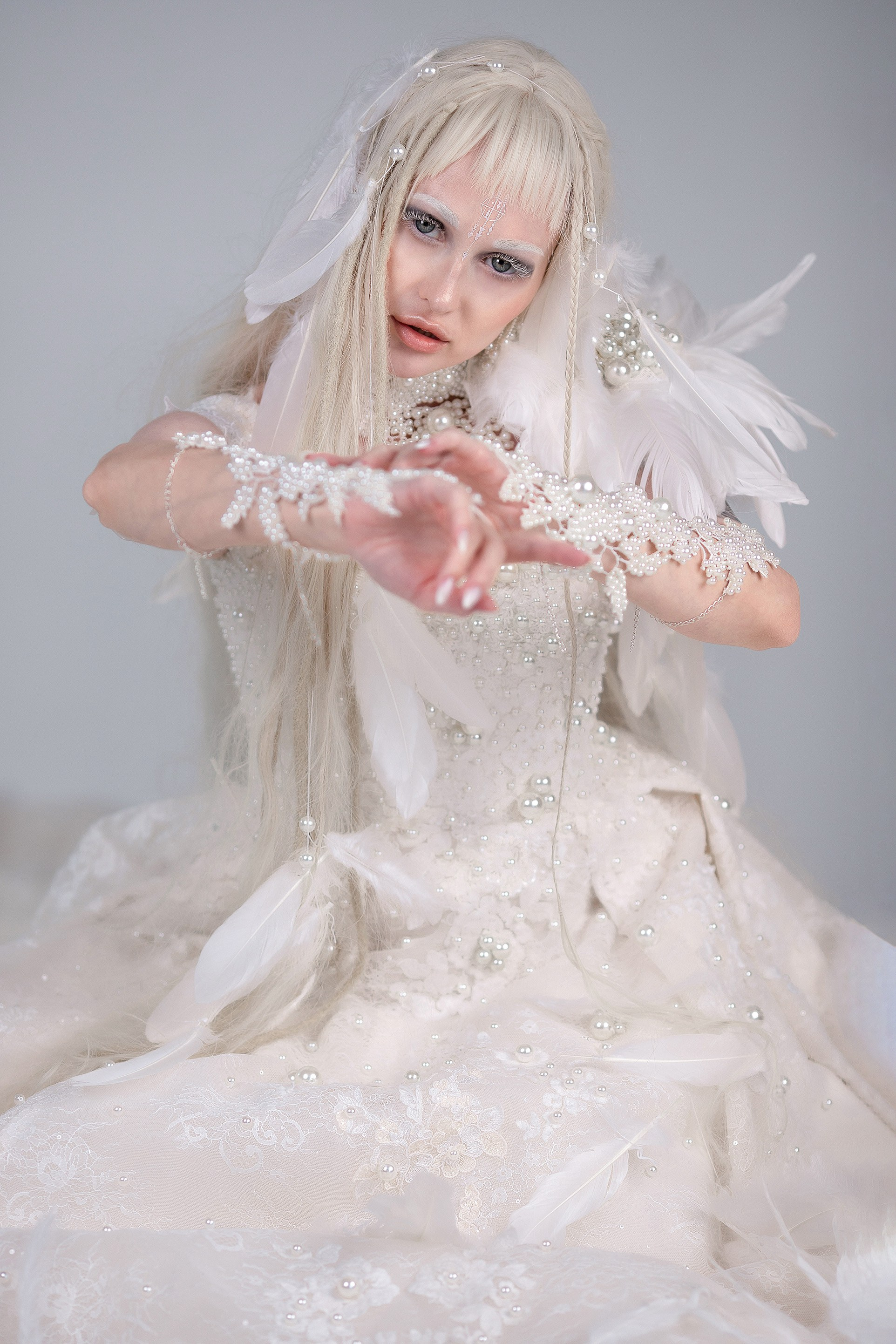 Фотопроект «Жемчужный лебедь». Женский и портретный фотограф Мила Прошина. Краснодаар