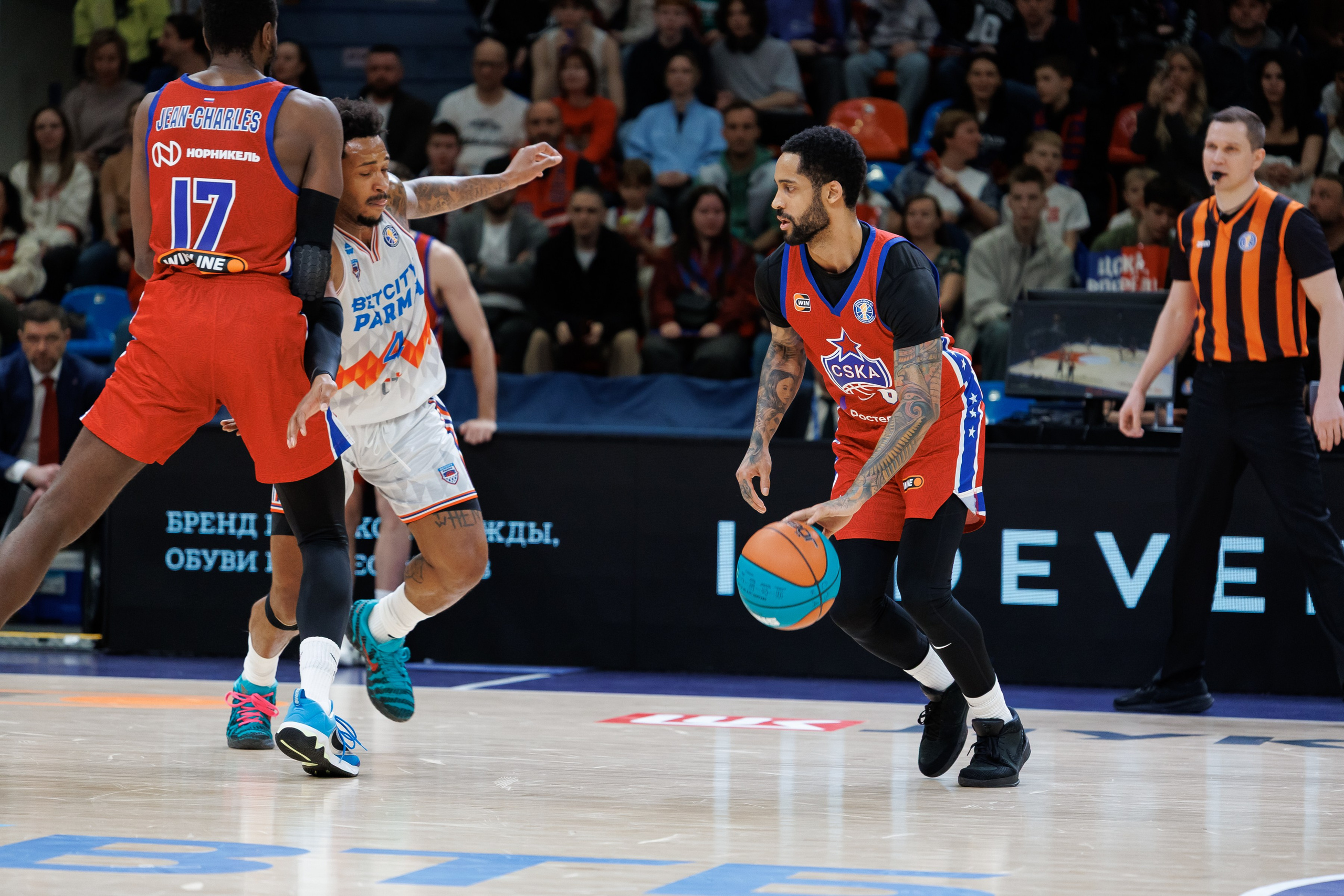 Баскетбол. ЦСКА — ПАРМА