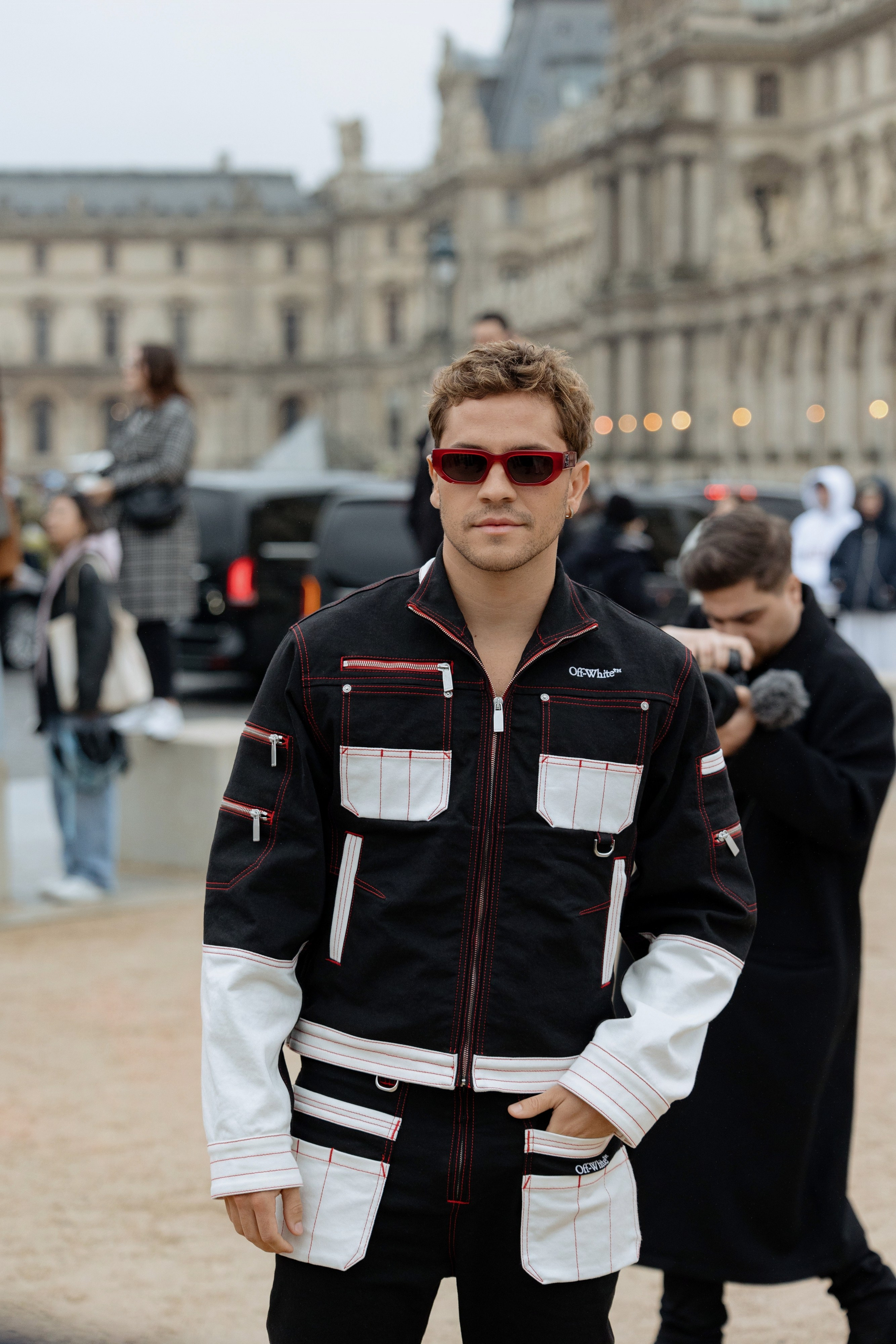 OFF WHITE PFW WOMENSWEAR FALL-WINTER 24/25. Photographer in Milan Ivan Goncharov