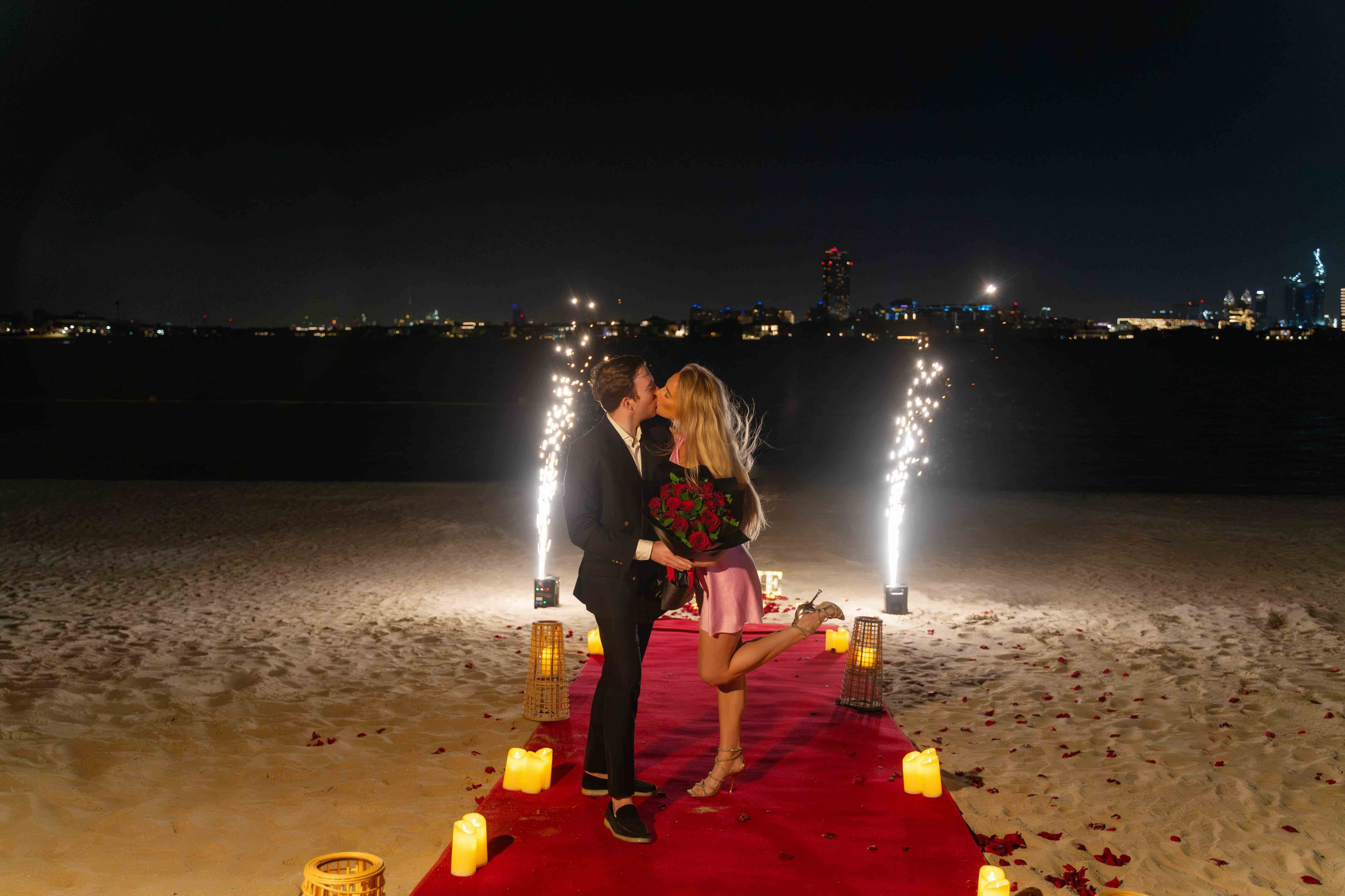 Шикарное предложение руки и сердца. Фотограф и видеограф в Москве и Абу Даби Мария Кулагина