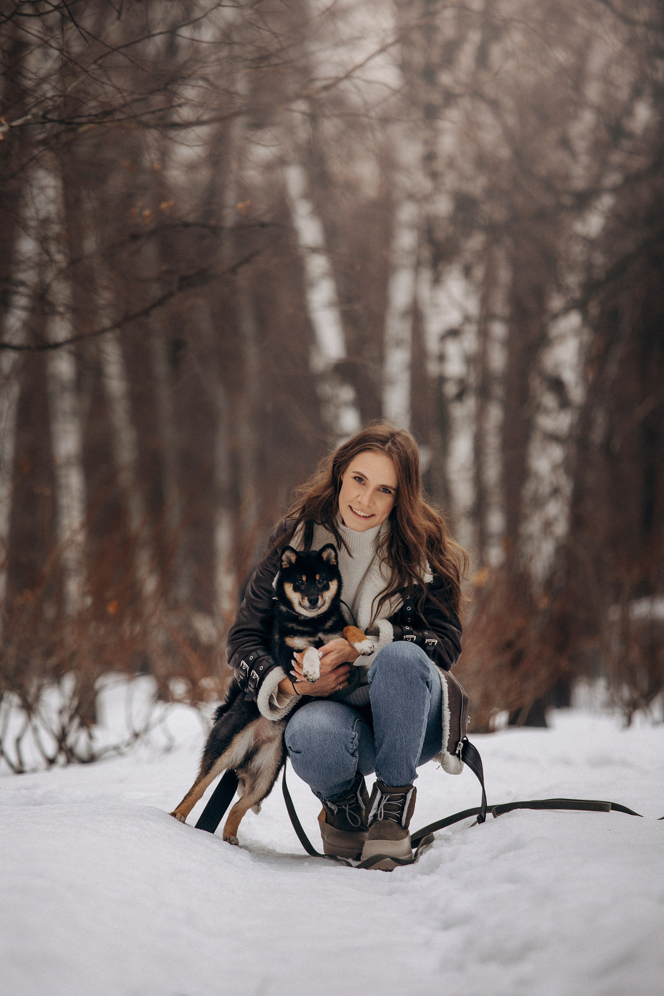 Дарья и Мики. Фотограф — Анималист | Санкт-Петербург