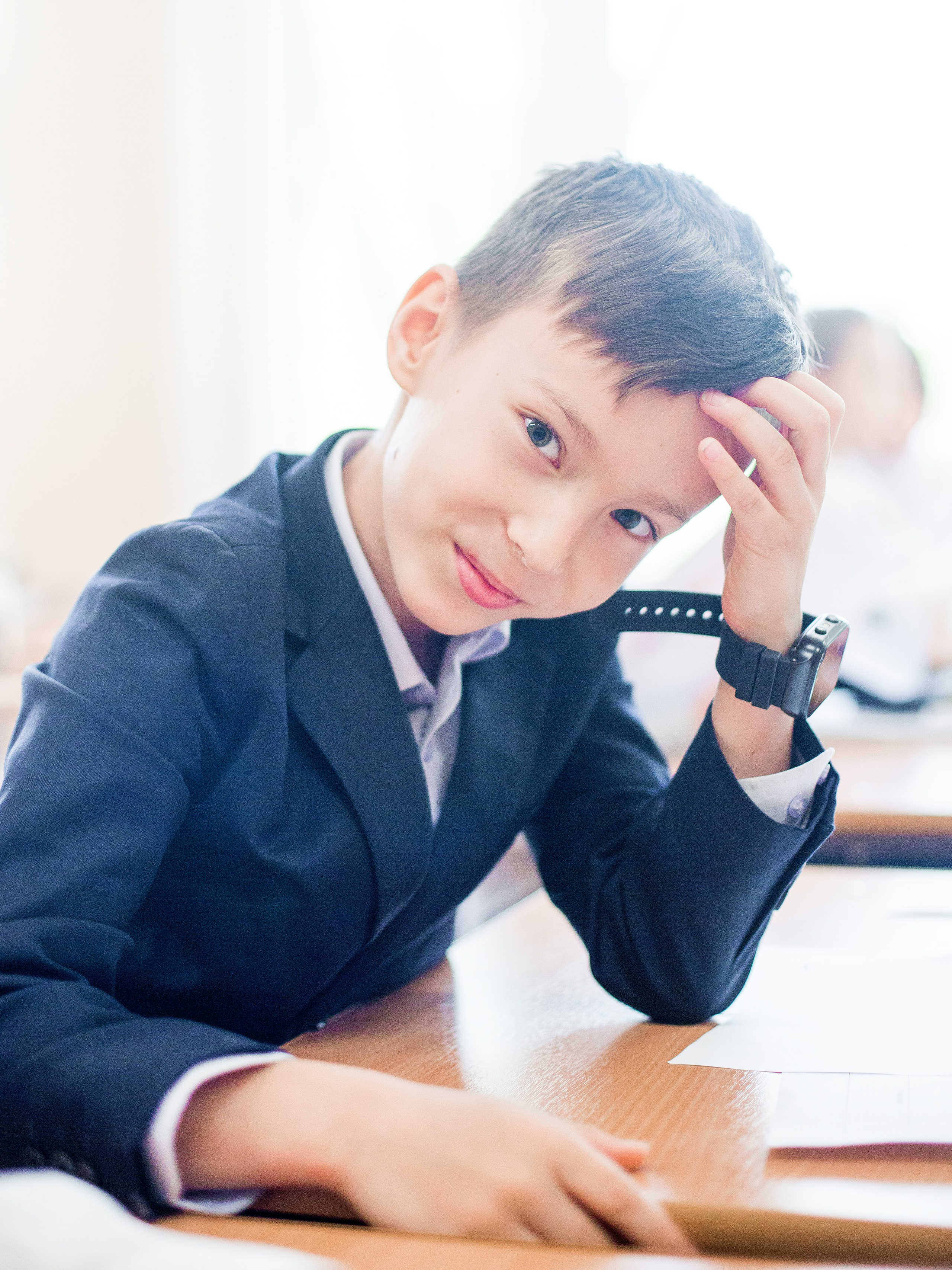 Школьная фотосъемка 3 класса. Репортажный фотограф Борис Геер