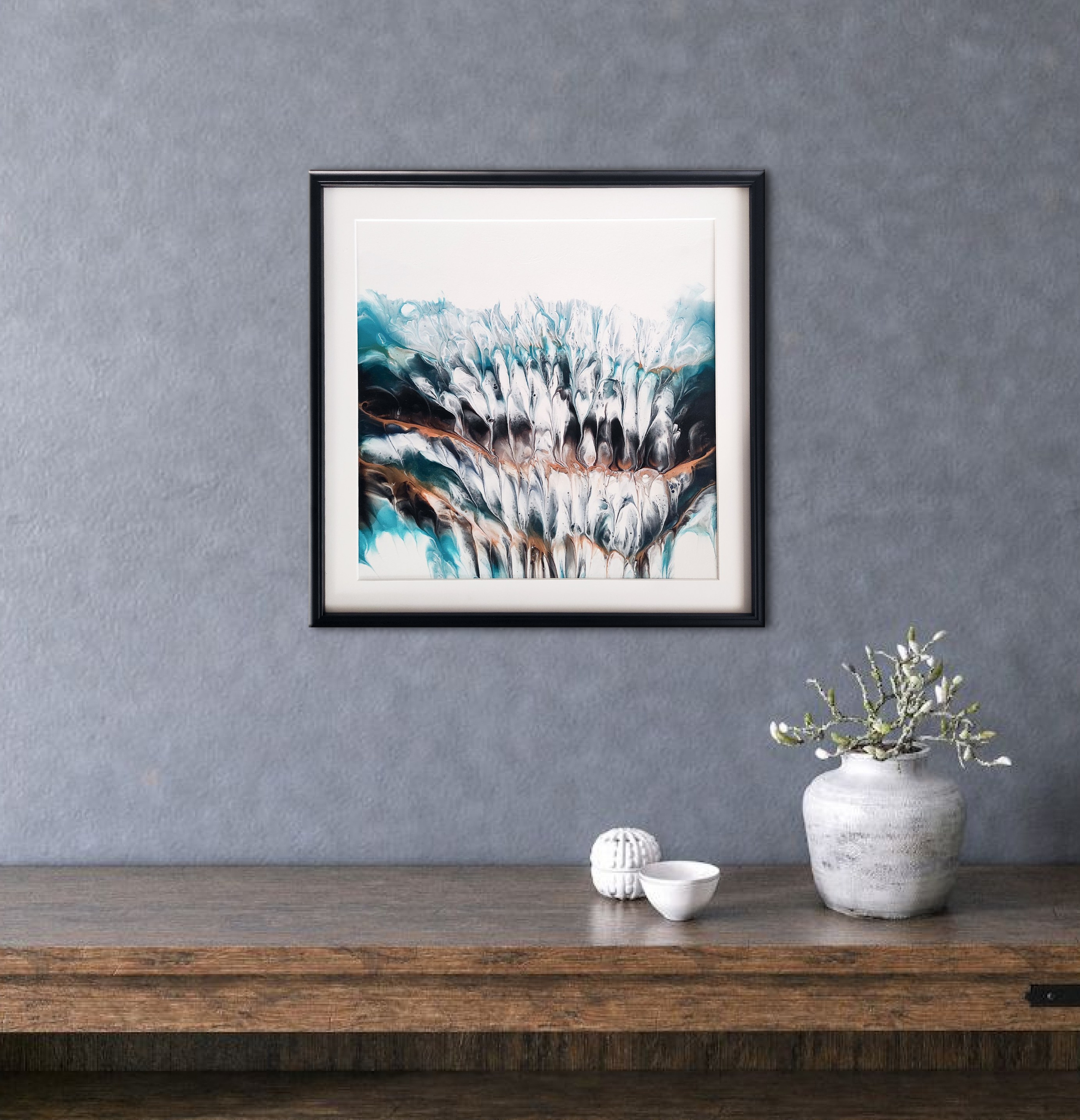 Абстракция. Художник Анастасия Кисткина, Петербург