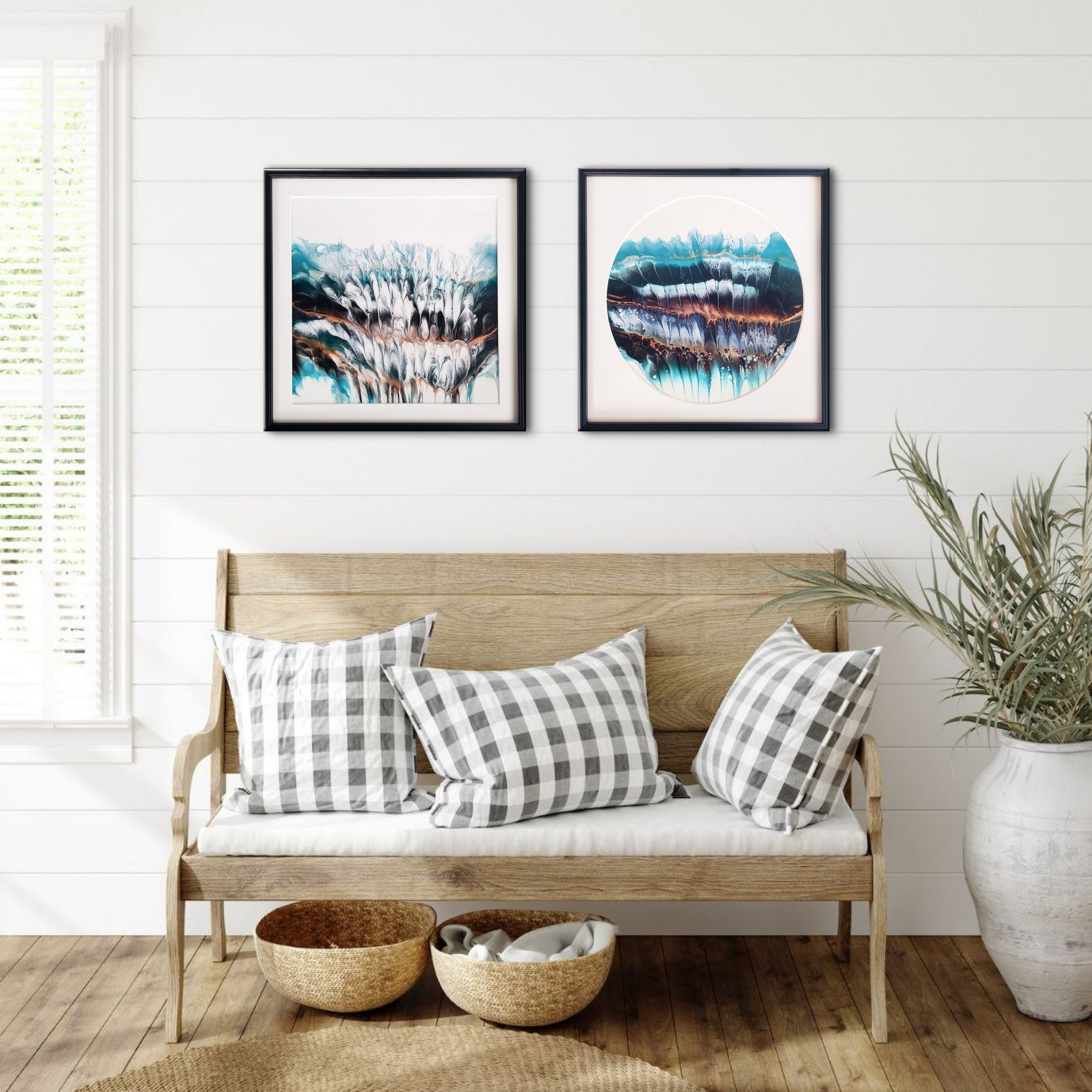 Абстракция. Художник Анастасия Кисткина, Петербург