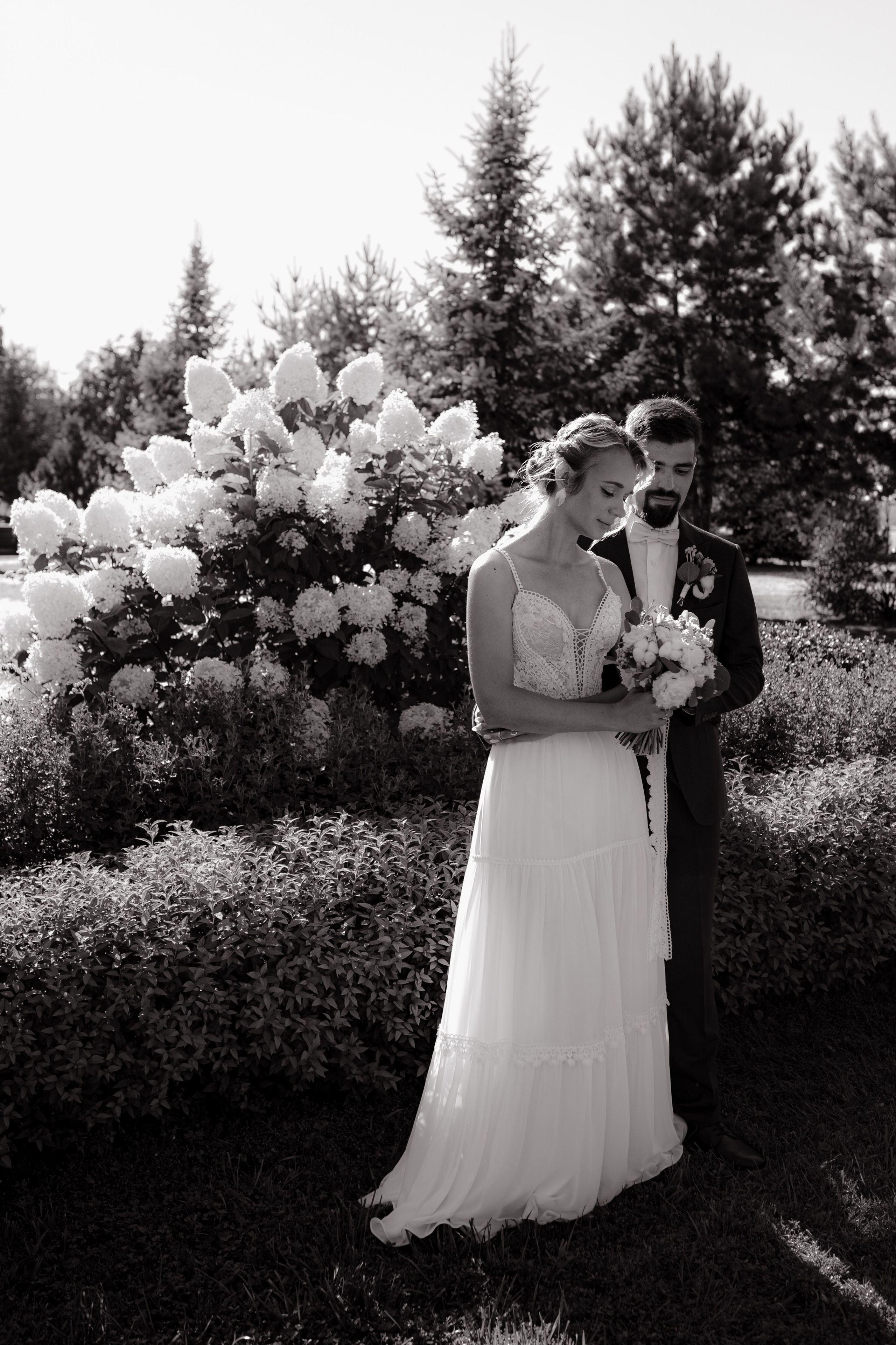 Свадебная фотосессия Никиты и Кати в Хабаровске на Заимке