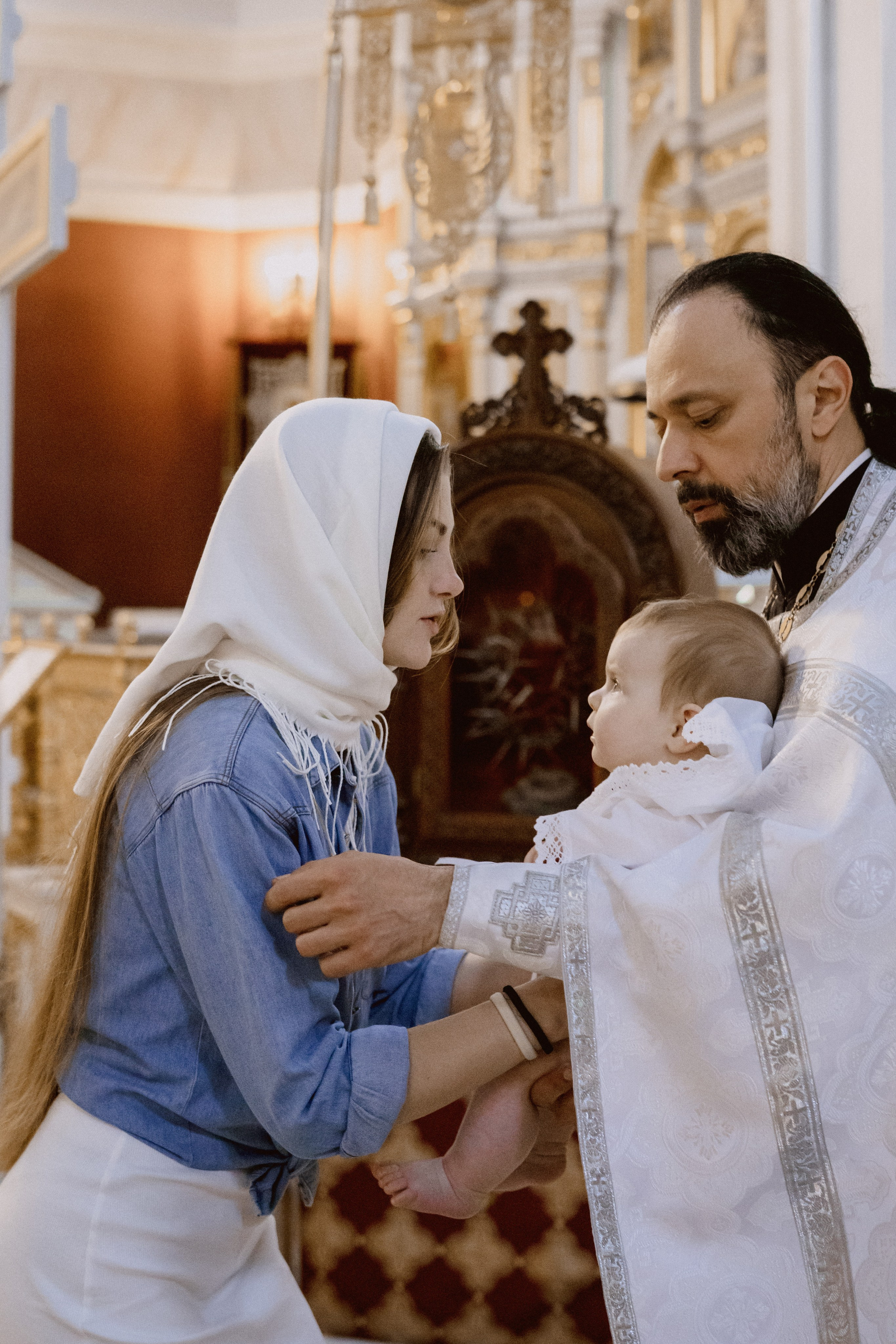Съёмка Таинства Крещения. Семейный фотограф и видеограф Алёна Ким