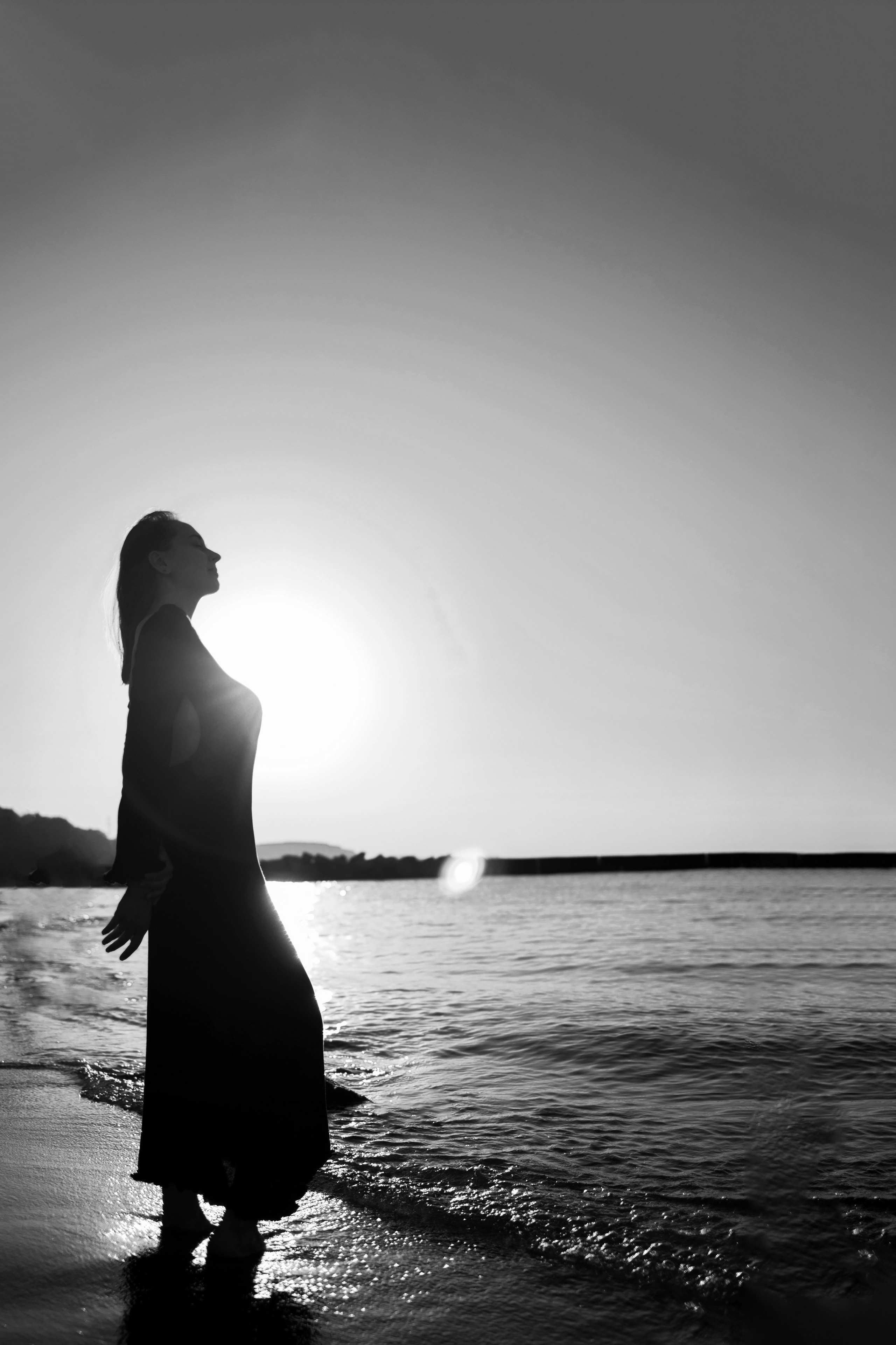 Прогулочная фотосессия. Портретный фотограф СПб, женский фотограф, минимализм и эстетика