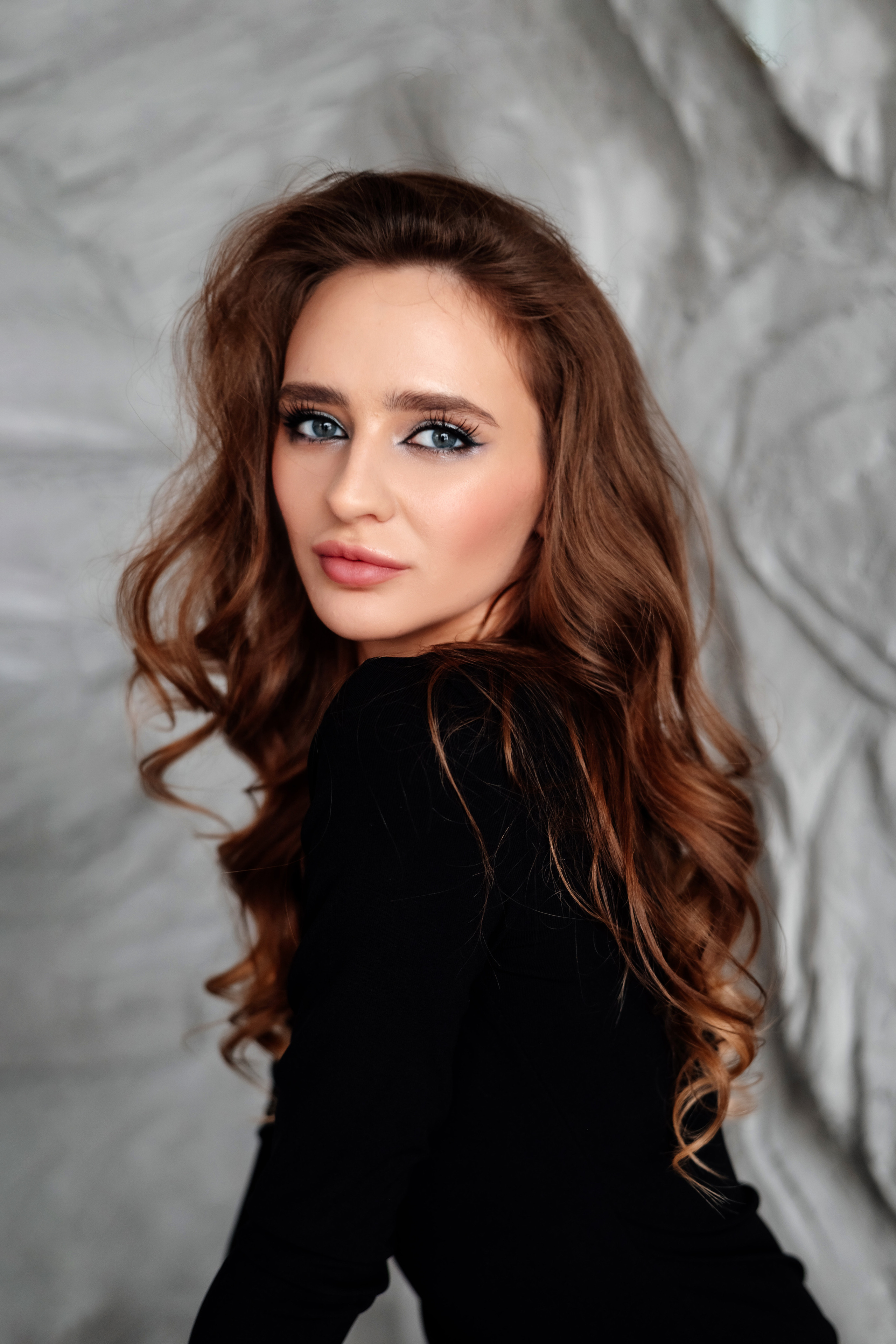 Женский студийный портрет. Профессиональный фотограф в Ярославле и Москве, Филинская Анастасия