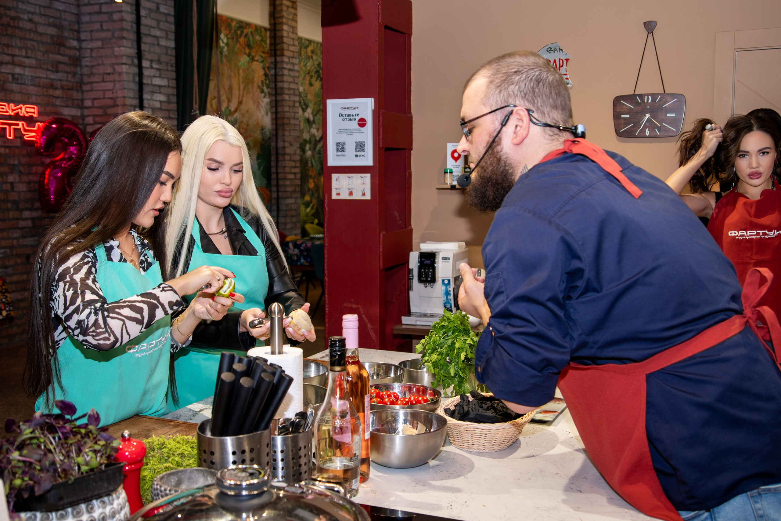 День рождение. Кулинарная студия Фартук. Фотограф в Самаре Алексей Головачёв