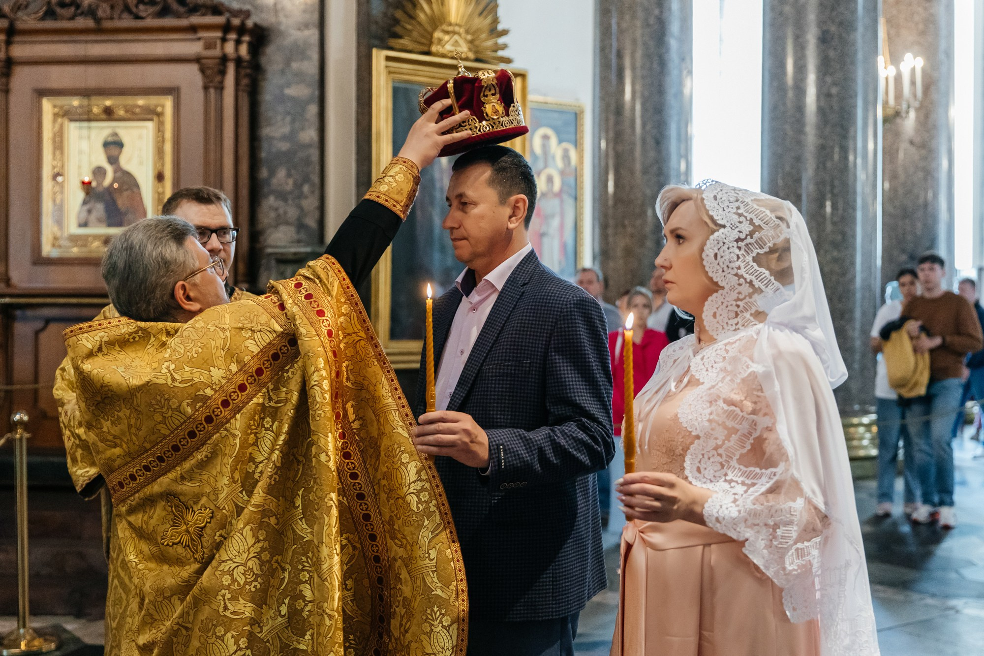 Таинство венчания Ирины и Андрея (19 июля 2023). Свадебный и семейный фотограф Крамар Наталья