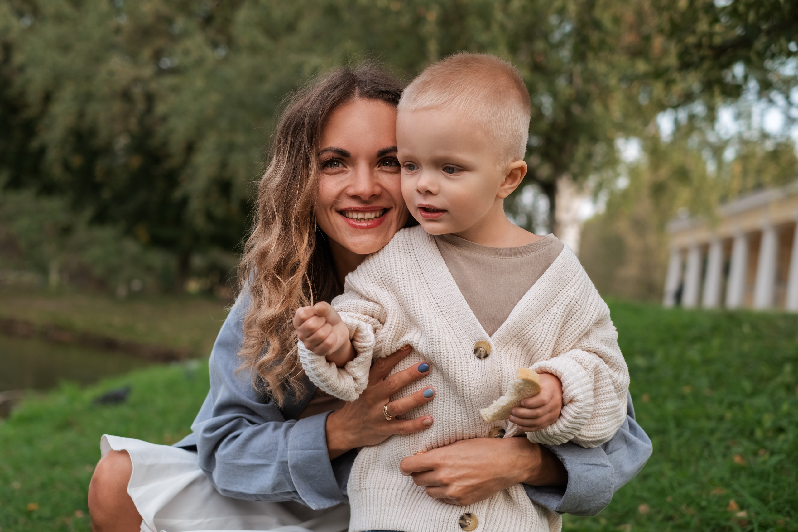 Семейная прогулка в парке. Семейный и детский фотограф в Мелитополе /Наталья Зацеркляная