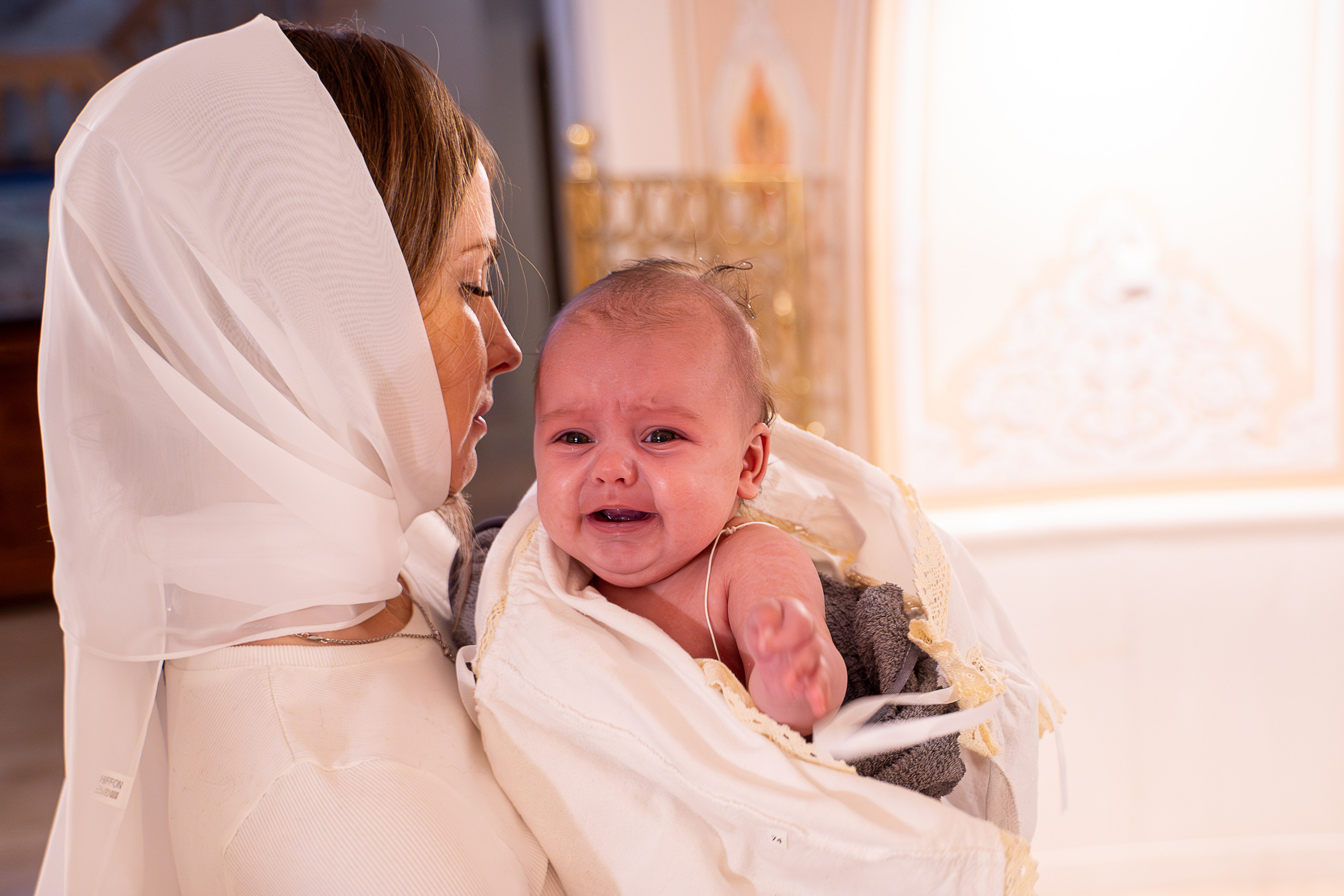 Двойное крещение. Фотограф на роды Москва Ольга Летучева