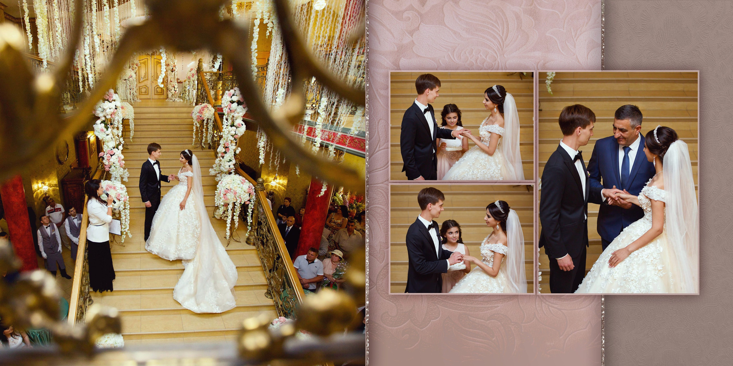 Свадебная фотокнига. Фотограф Кирсанова Наталия. Фотохудожник Наталия Кирсанова