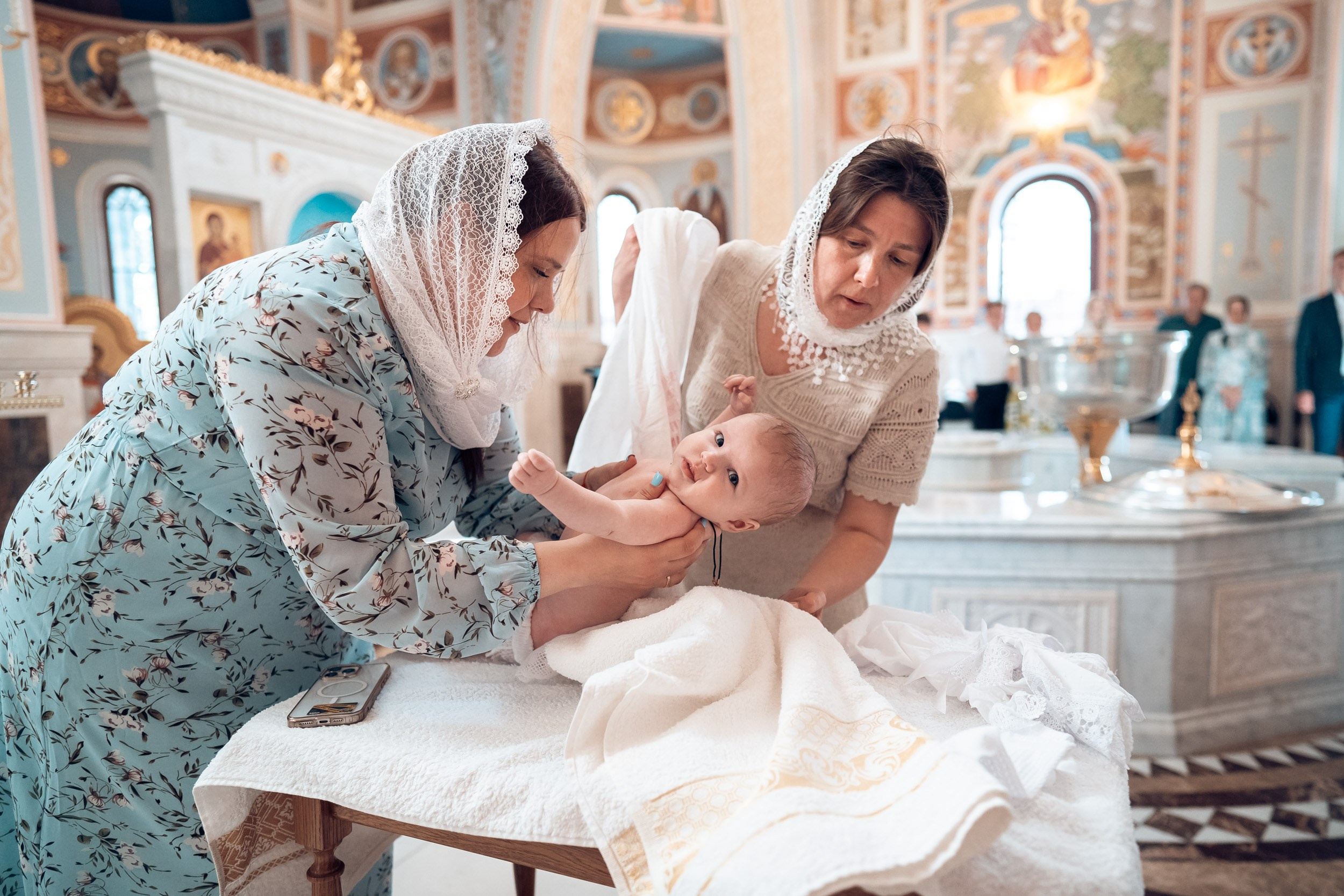 Крещение в Александро-Невском соборе Симферополь. Церковный фотограф Севастополь