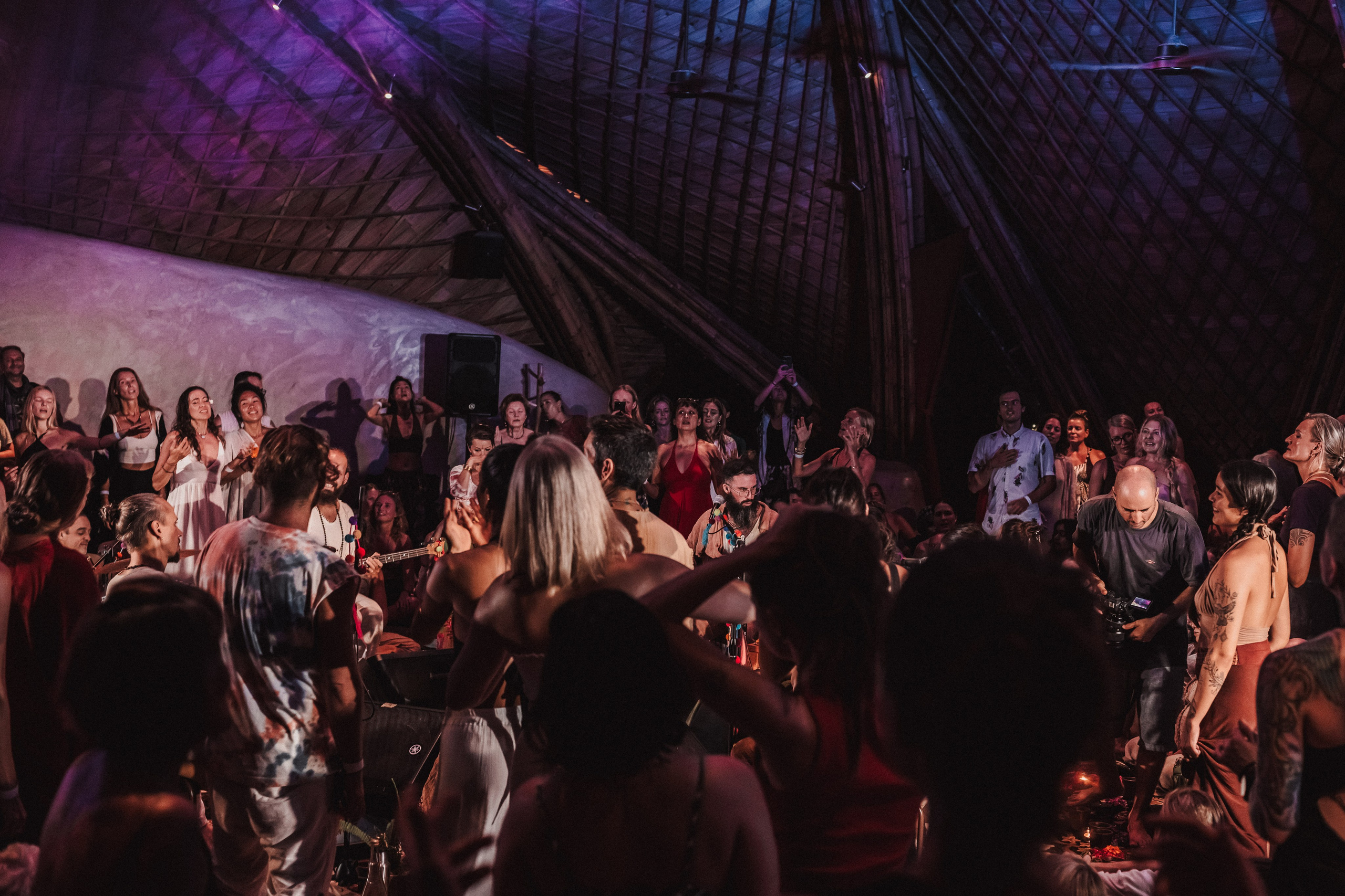 Hanuman Project kirtan at Alchemy march. Mariam Bagdasaryan