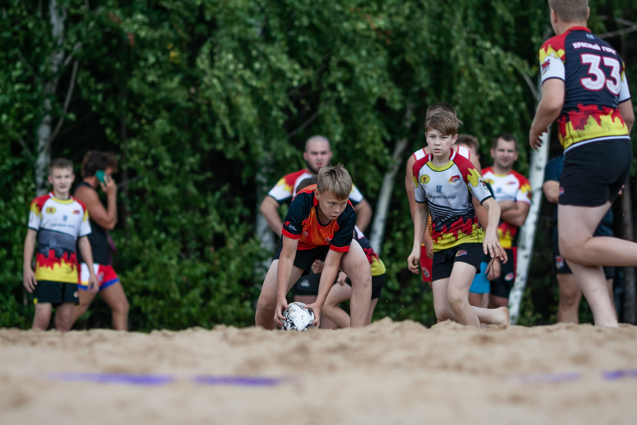 «Кубок «Молота» по пляжному Регби. Фотография