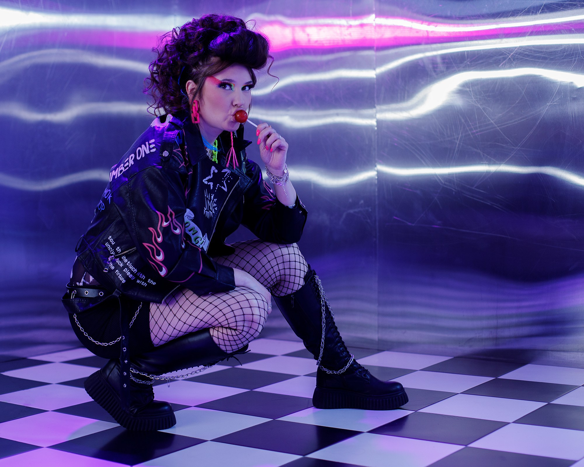 Беременный панк. Необычные портретные фотосессии под ключ в Москве