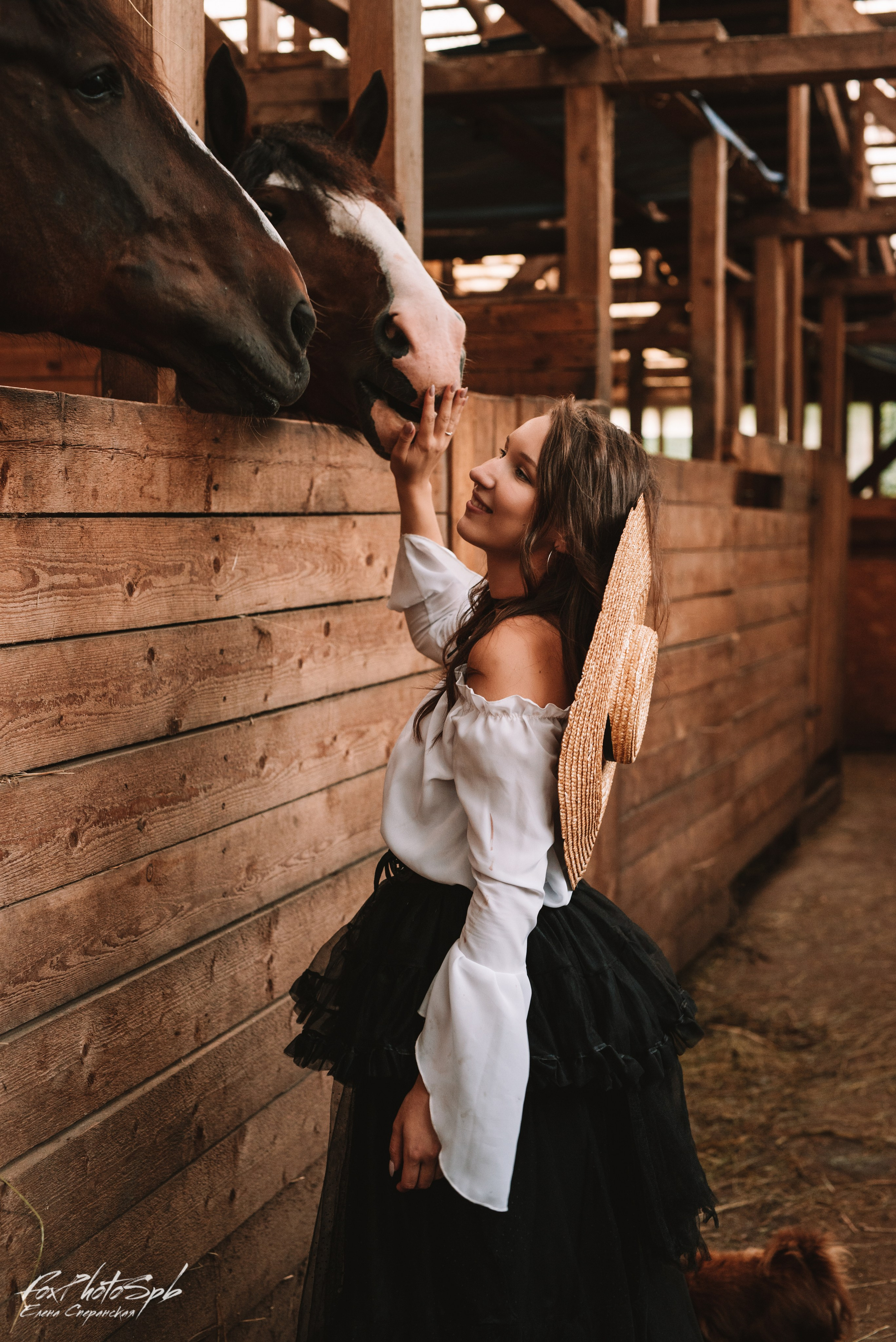 С лошадками. Фотограф в Санкт-Петербурге и Ленинградской области