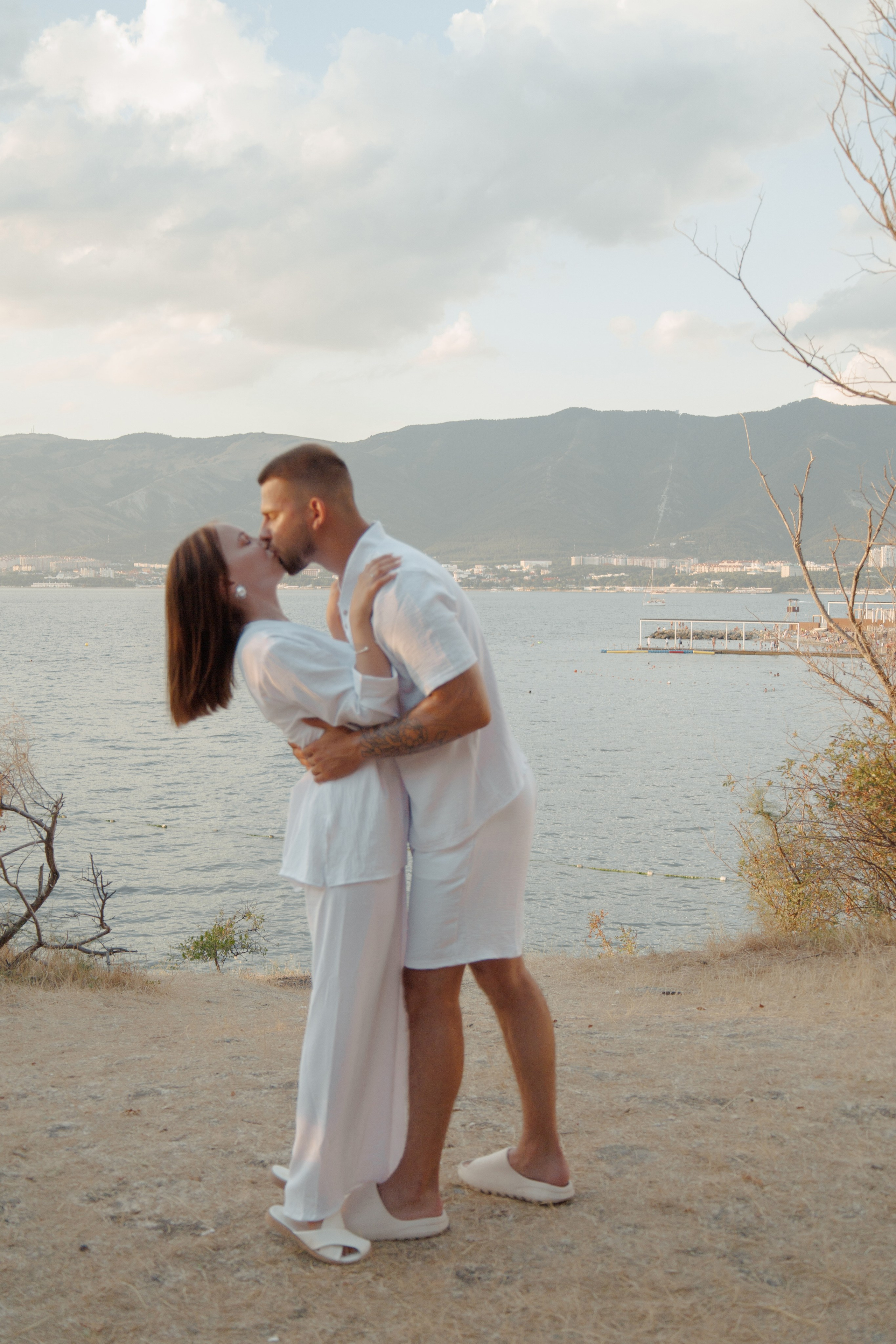 История любви у берега моря. Семейный и портретный фотограф в Геленджике Любовь Бодрова