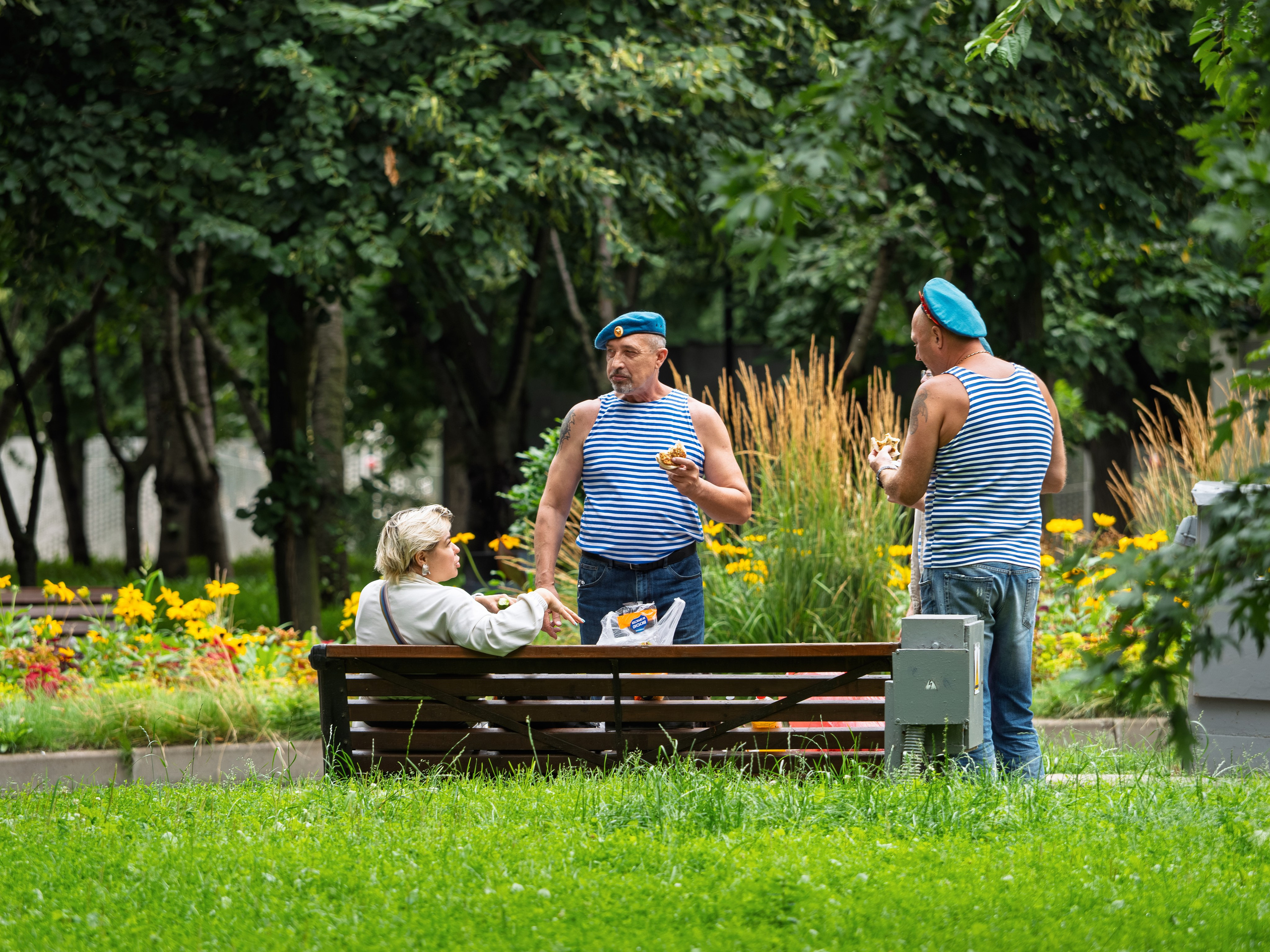 Празднование 95-летия ВДВ в парке горького 2 августа 2025 гола. Фотограф Никифоров-Гордеев Сергей. Москва и МО